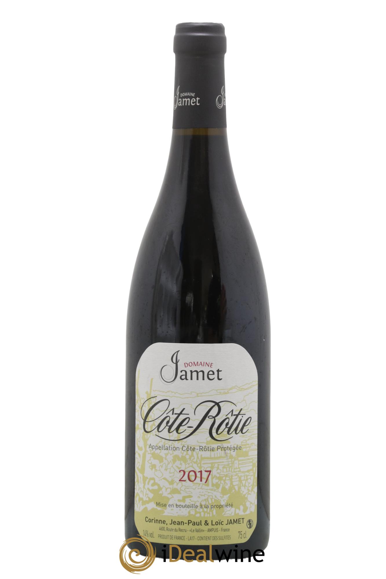 Côte-Rôtie Jamet (Domaine) 2017 - Lot de 1 bouteille - 0