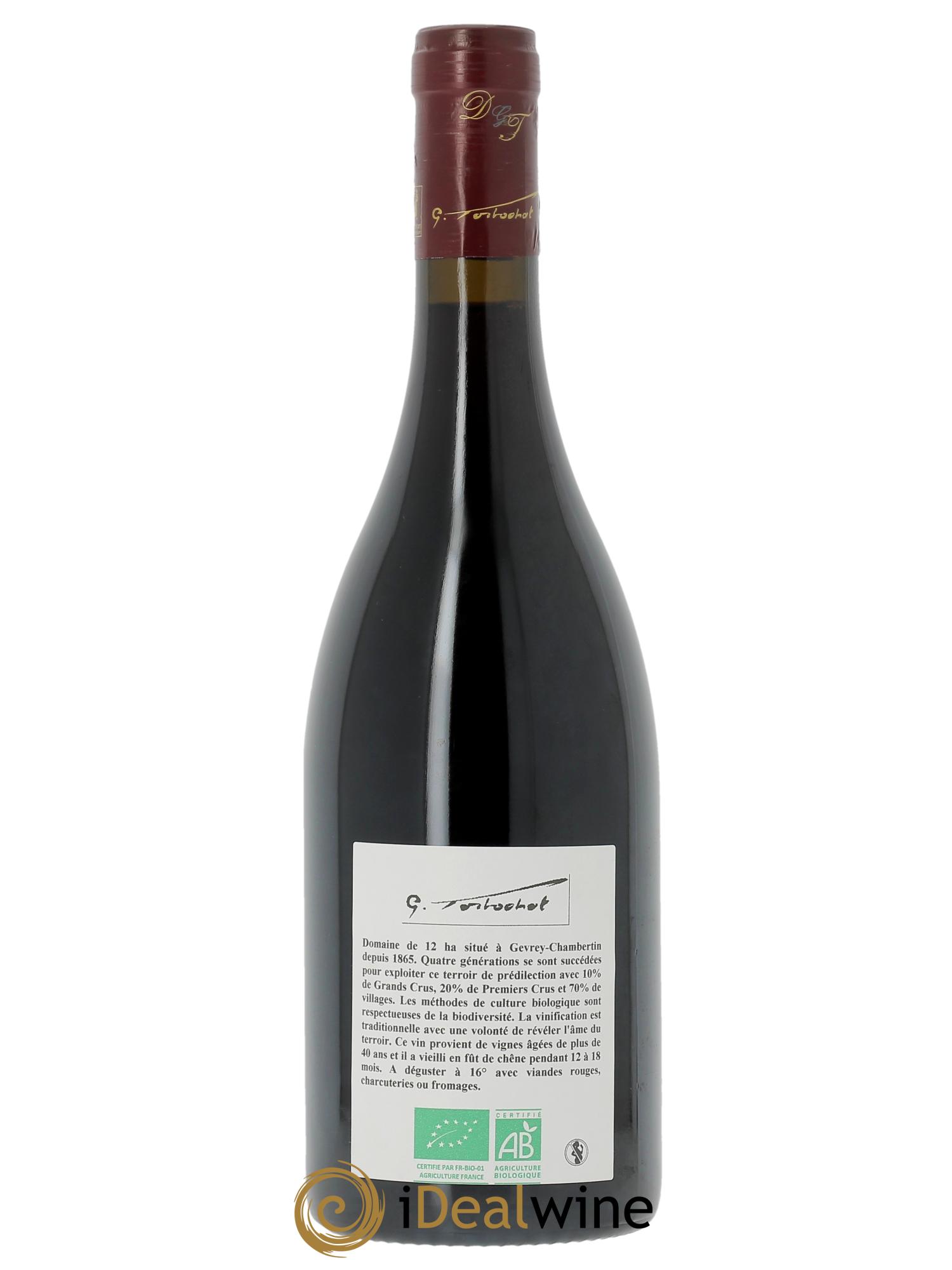 Chambertin Grand Cru Tortochot (Domaine) 2012 - Lot de 1 bouteille - 1