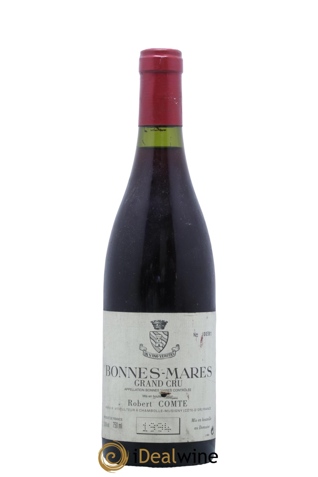Bonnes-Mares Grand Cru Domaine Robert Comte 1994 - Lot de 1 bouteille - 0