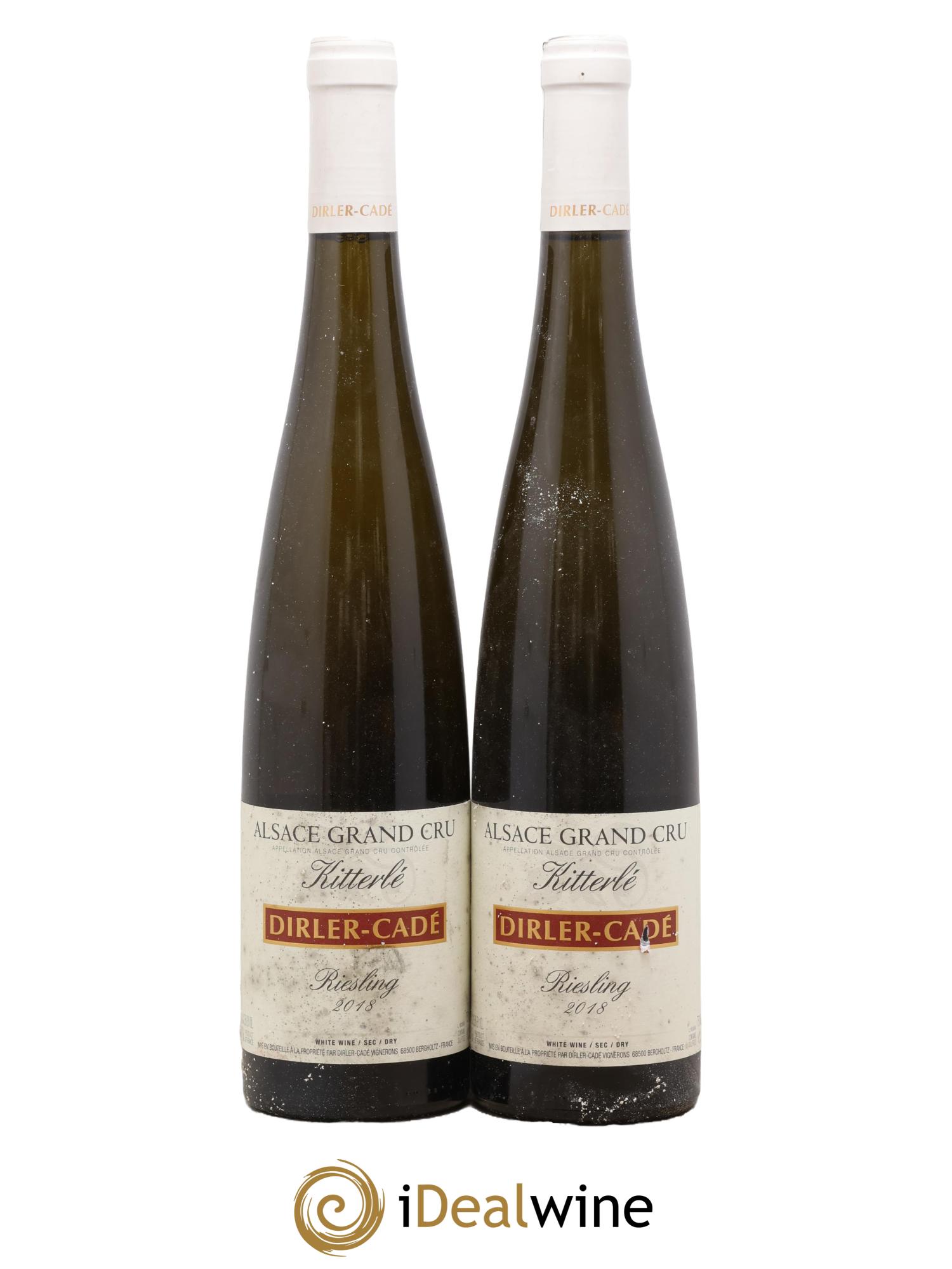 Alsace Grand Cru Riesling Kitterlé Dirlé-Cadé 2018 - Lot of 2 bottles - 0