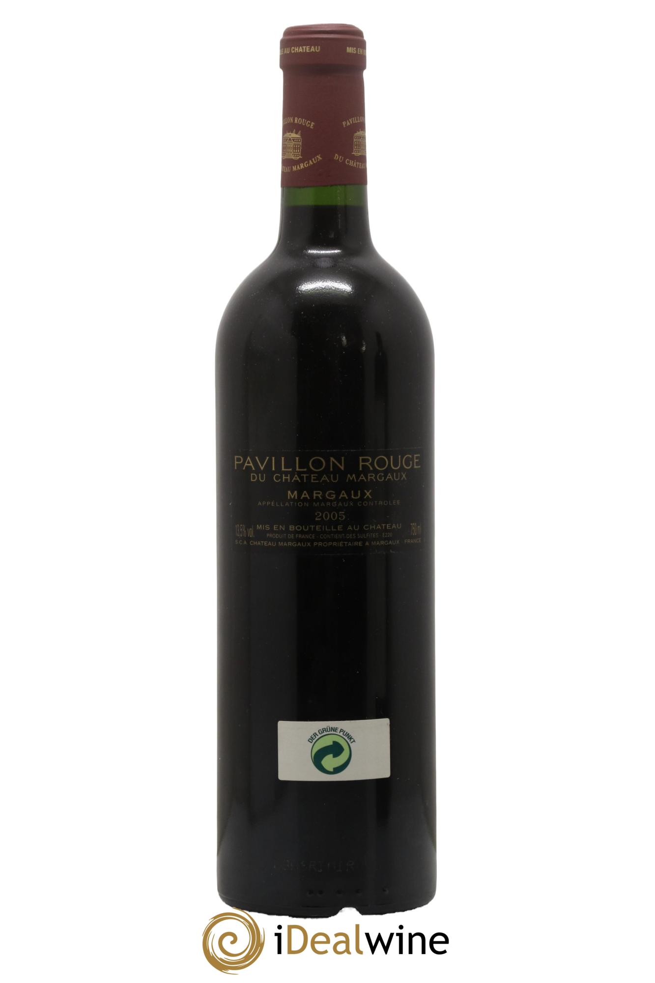 Pavillon Rouge du Château Margaux Second Vin 2005 - Lotto di 1 bottiglia - 1