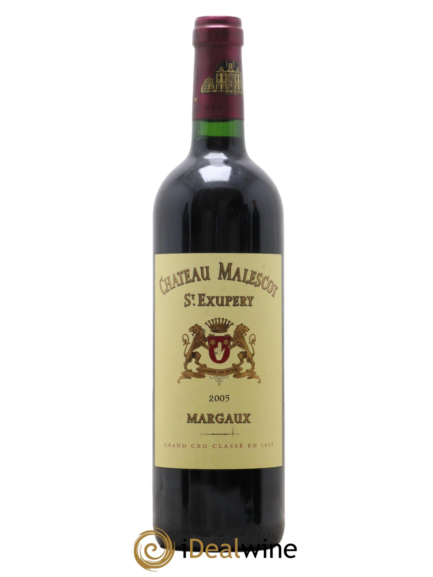 Château Malescot Saint-Exupéry 3ème Grand Cru Classé 2005 - Lot de 1 bouteille - 0