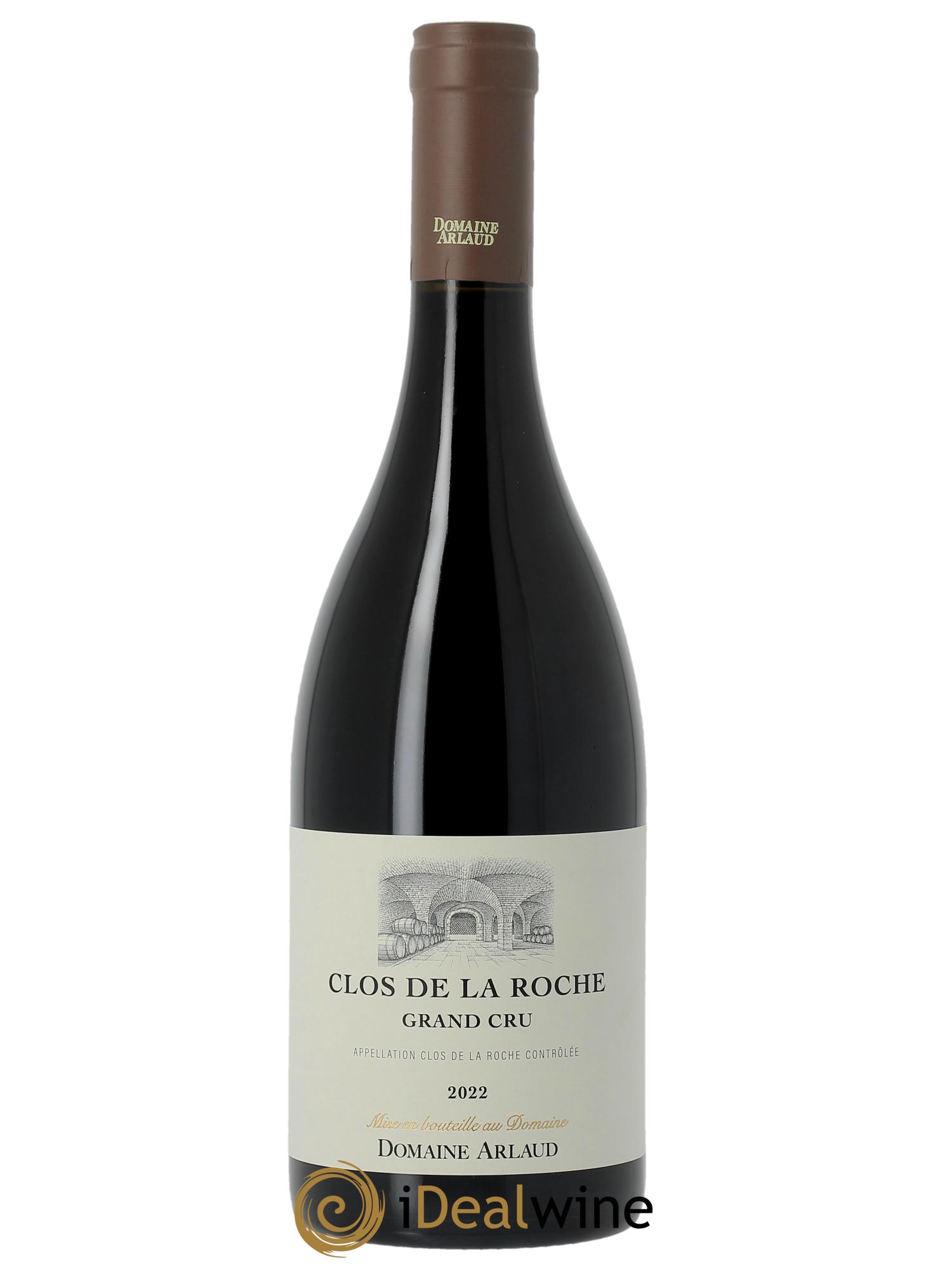 Clos de la Roche Grand Cru Arlaud 2022 - Lot de 1 bouteille - 0