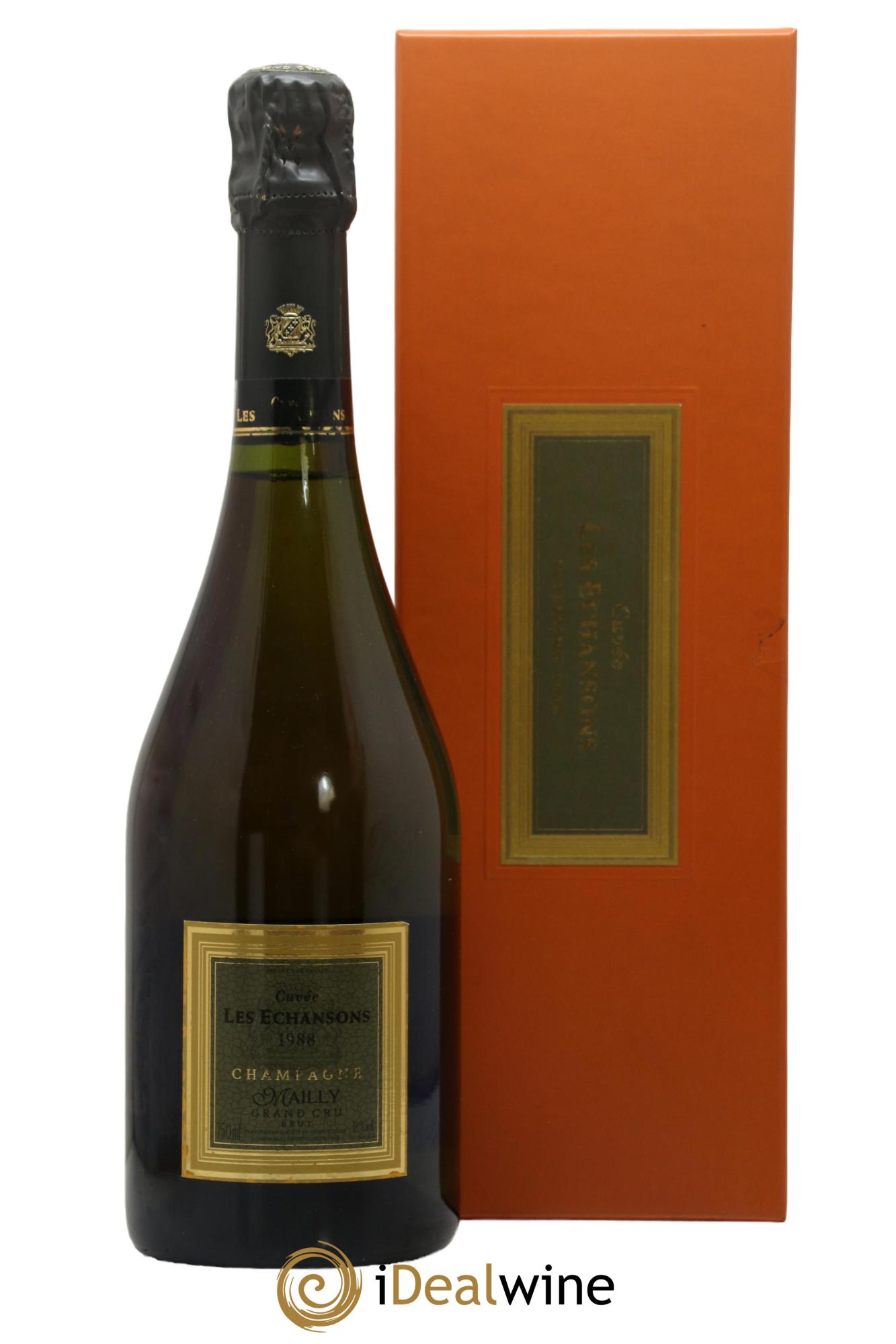 Champagne Les Echansons Mailly 1988 - Lot de 1 bouteille - 0