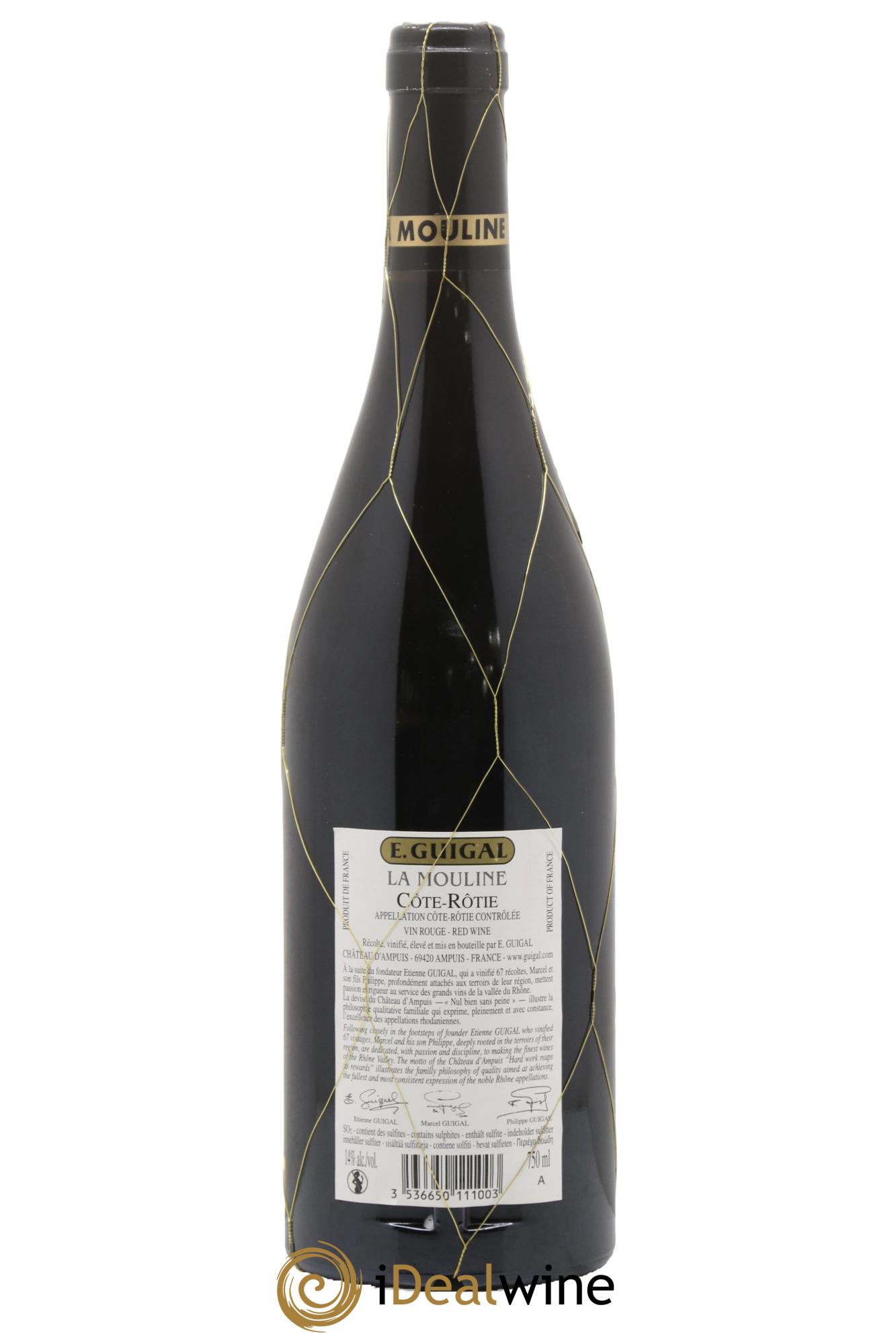 Côte-Rôtie La Mouline Guigal 2017 - Lot of 1 bottle - 1