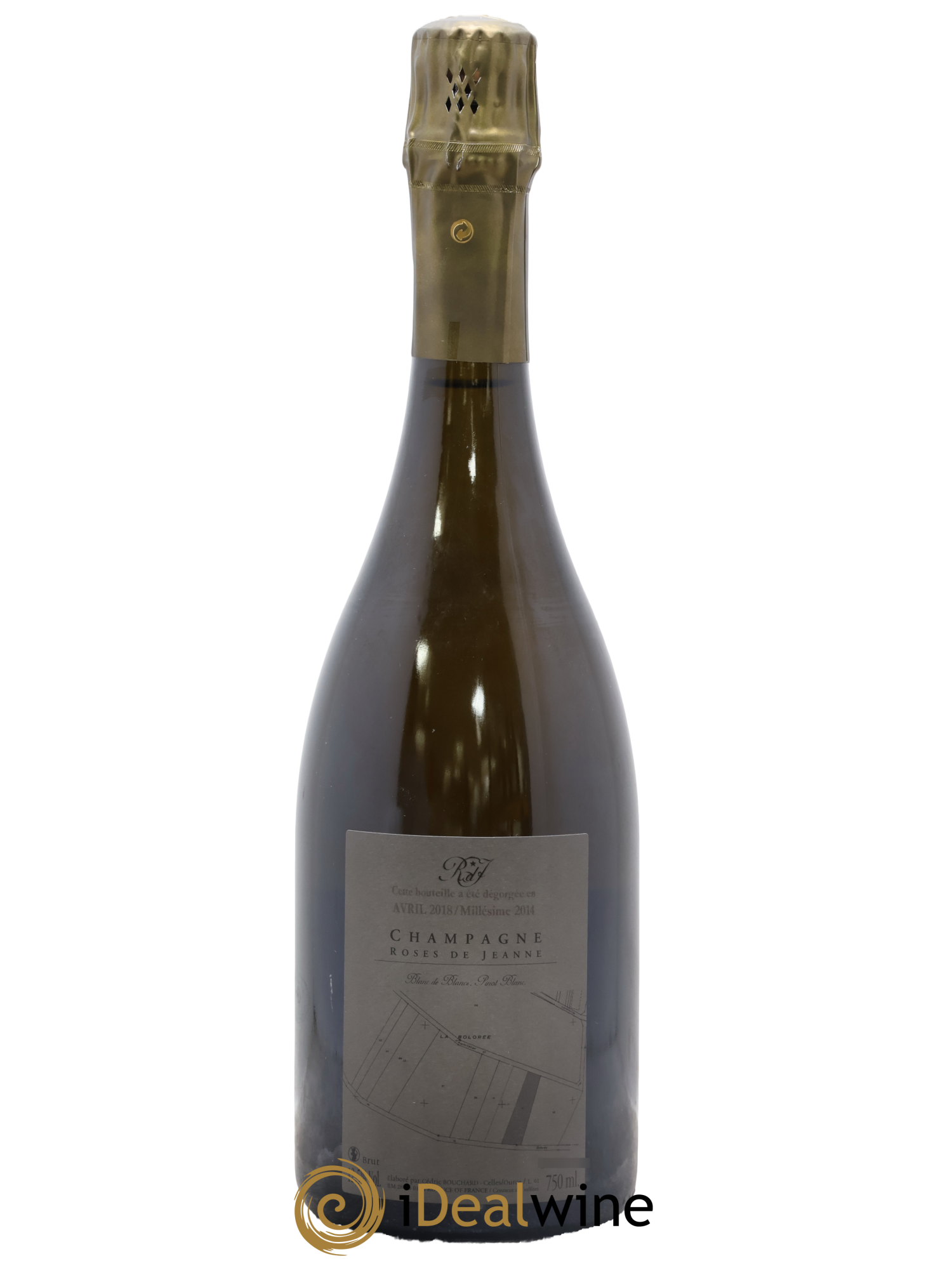 Roses de Jeanne La Bolorée Cédric Bouchard 2014 - Posten von 1 Flasche - 1