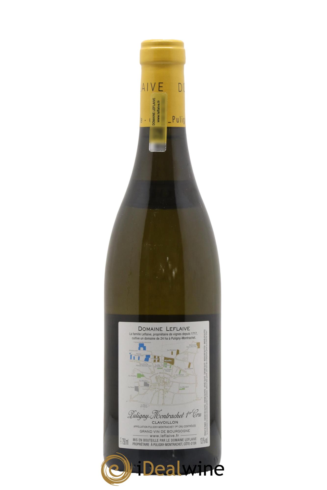 Puligny-Montrachet 1er Cru Clavoillon Leflaive (Domaine) 2015 - Lot of 1 bottle - 1