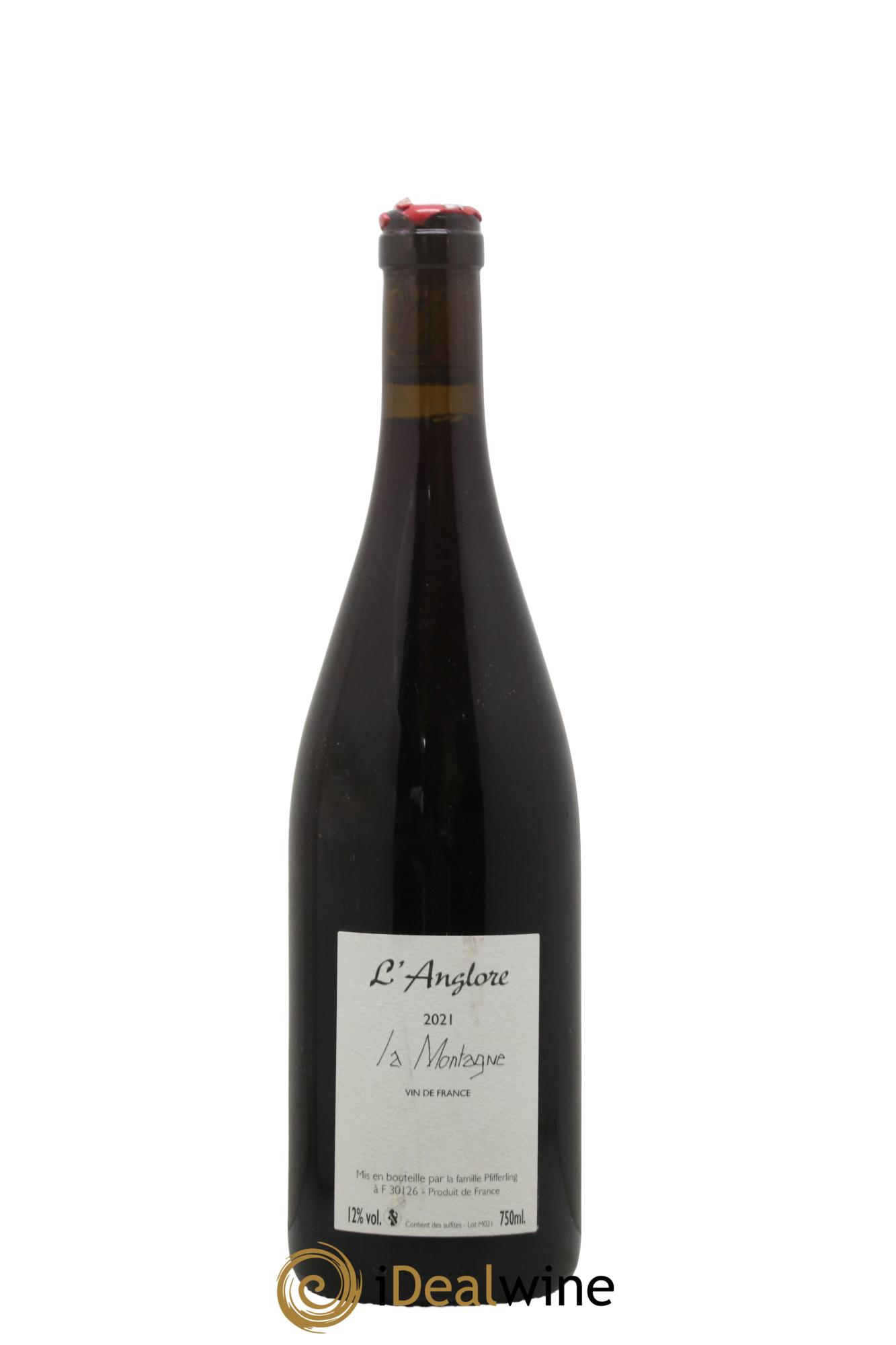 Vin de France La Montagne L'Anglore 2021 - Lot de 1 bouteille - 1