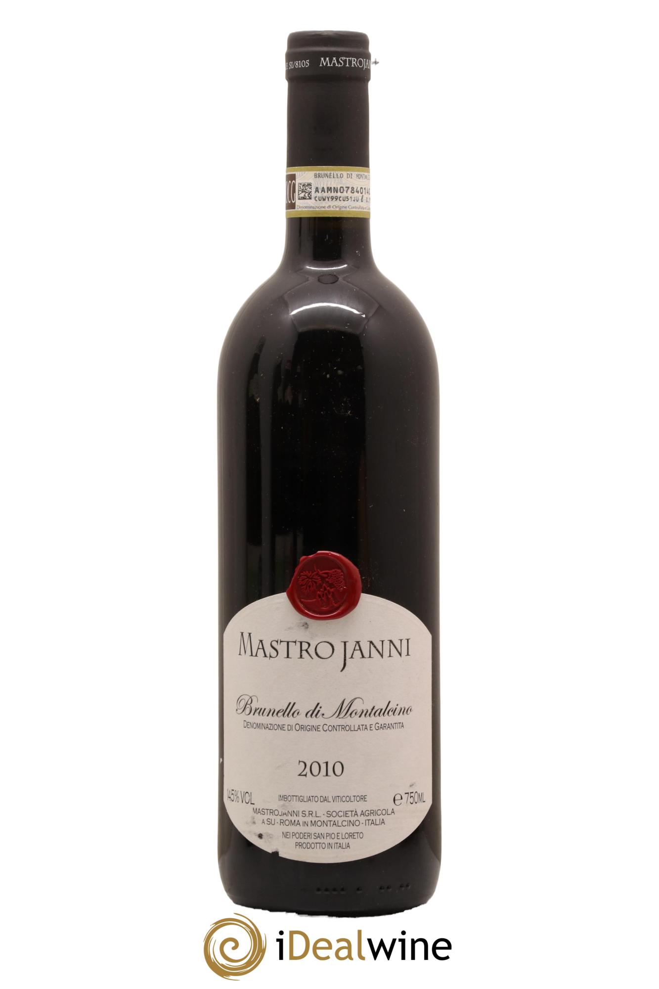 Brunello di Montalcino Mastrojanni 2010 - Lot de 1 bouteille - 0