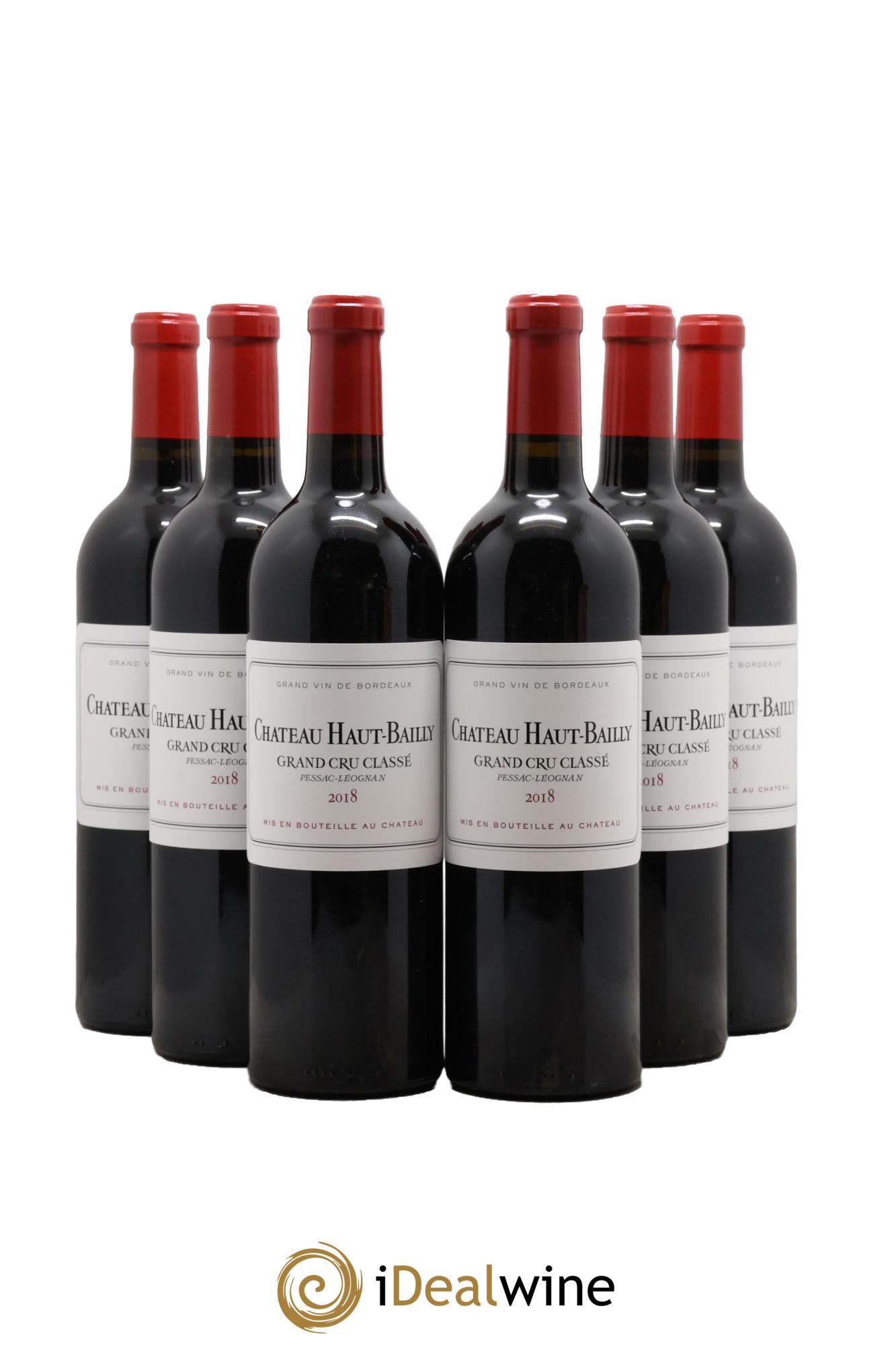 Château Haut-Bailly Cru Classé de Graves 2018 - Posten von 6 Flaschen - 0