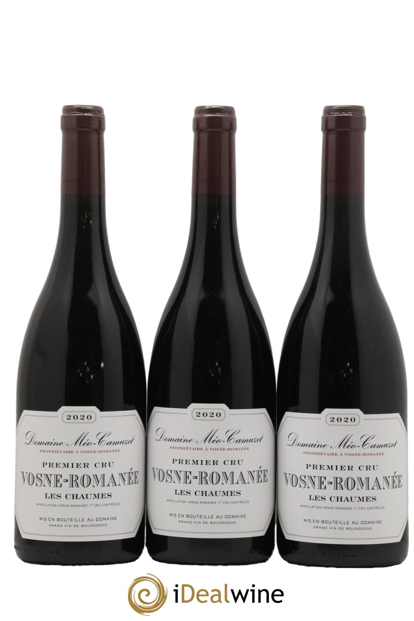 Vosne-Romanée 1er Cru Les Chaumes Méo-Camuzet (Domaine) 2020 - Lot de 3 bouteilles - 0
