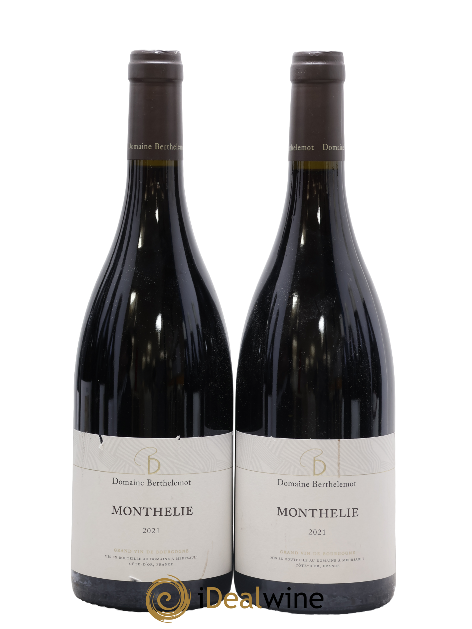 Monthélie Berthelemot 2021 - Lot de 2 bouteilles - 0