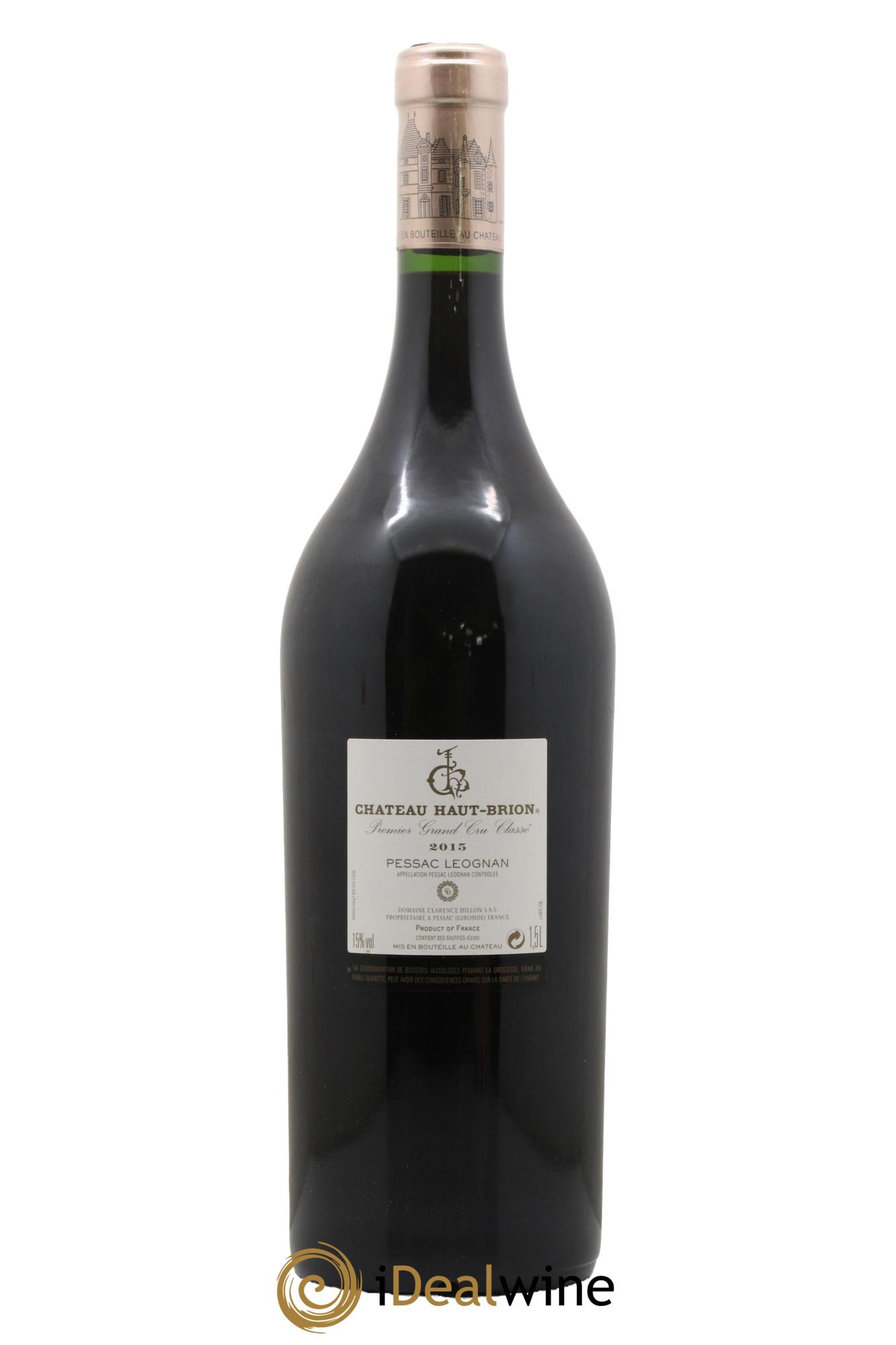 Château Haut Brion 1er Grand Cru Classé  2015 - Posten von 1 Magnum - 1