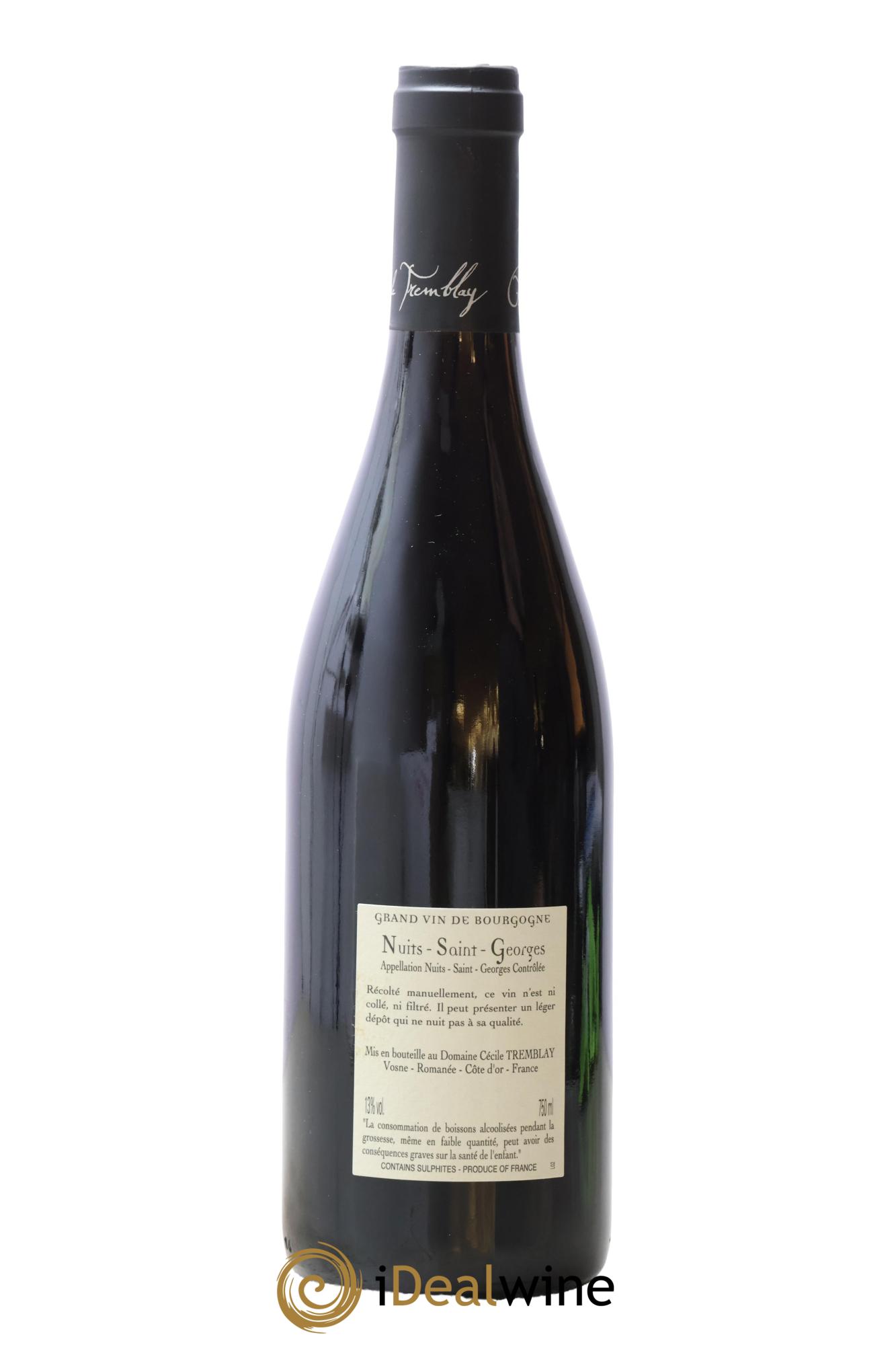 Nuits-Saint-Georges Albuca Cécile Tremblay 2023 - Lot de 1 bouteille - 1