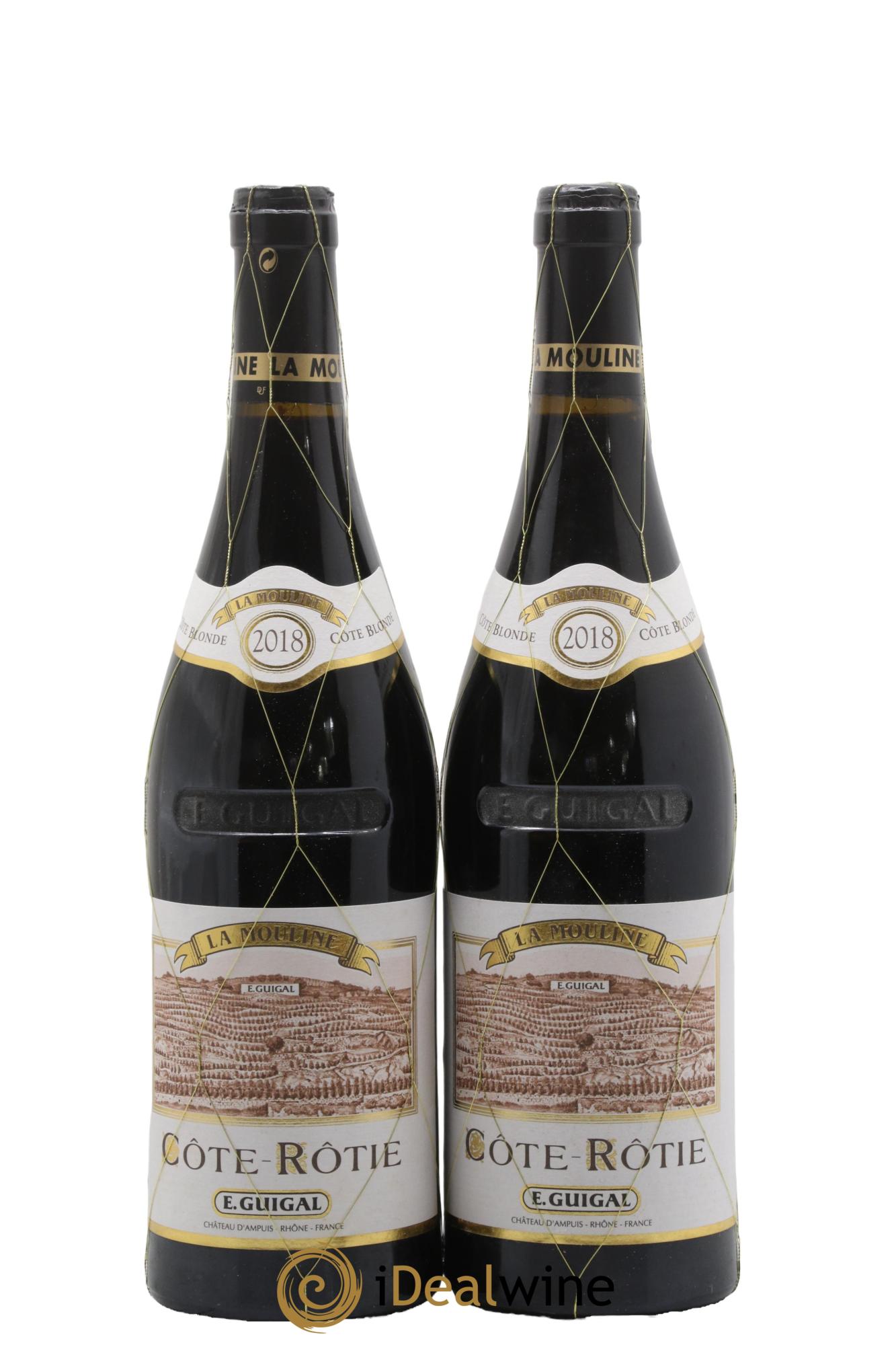 Côte-Rôtie La Mouline Guigal 2018 - Lot of 2 bottles - 0
