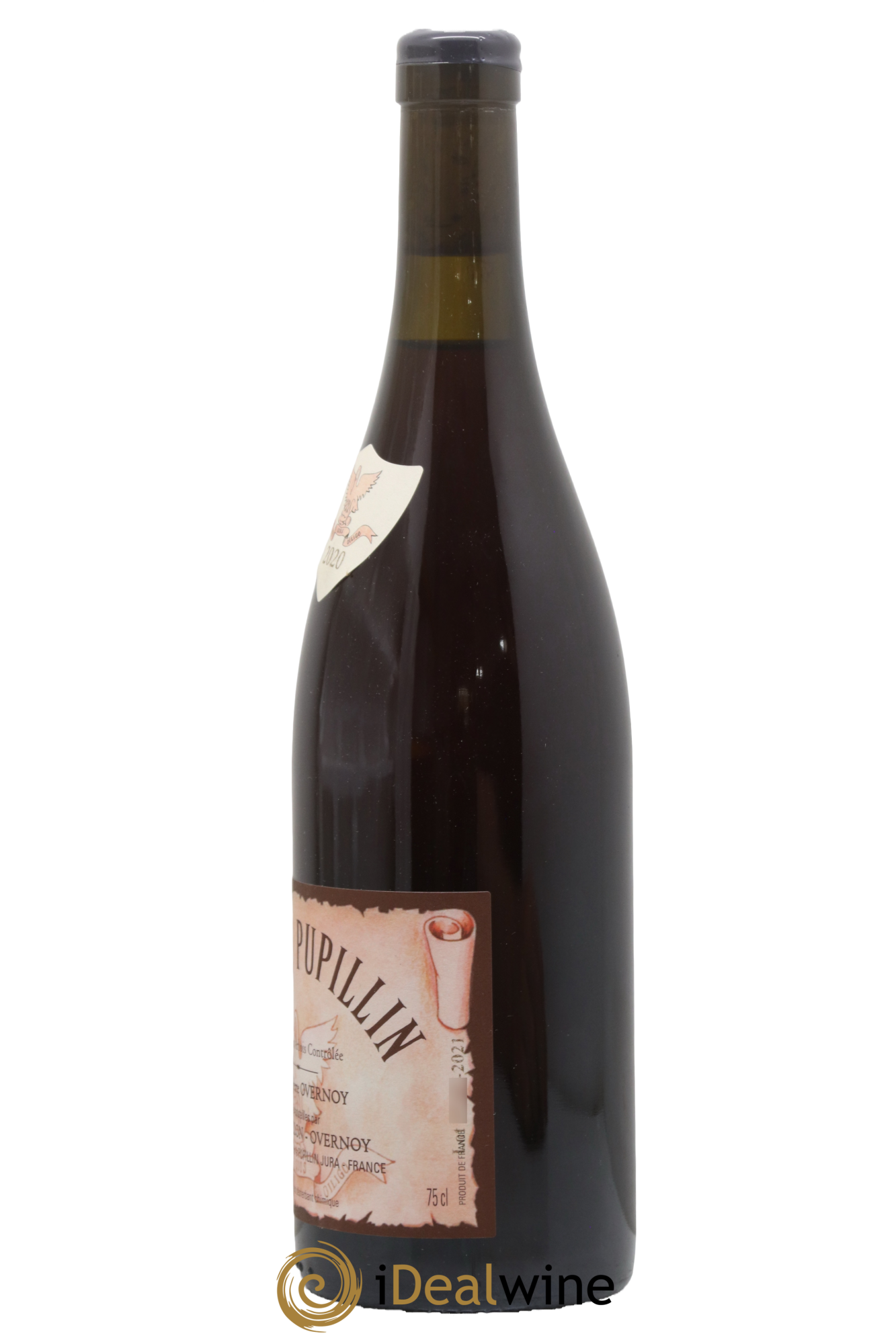 Arbois-Pupillin Ploussard Trousseau (cire violette) Overnoy-Houillon (Domaine) 2020 - Lot de 1 bouteille - 1