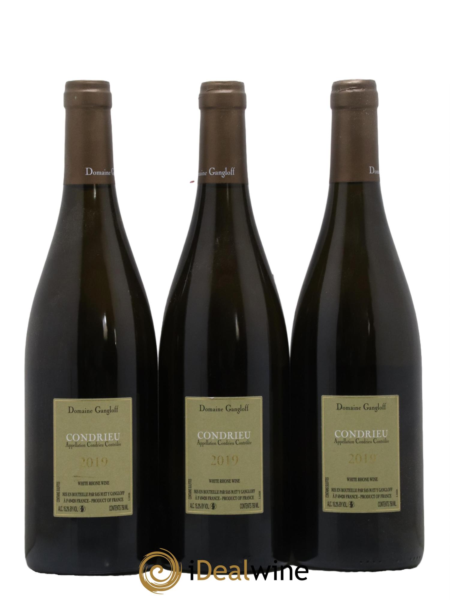 Condrieu Domaine Gangloff (Domaine) 2019 - Lot de 3 bouteilles - 1