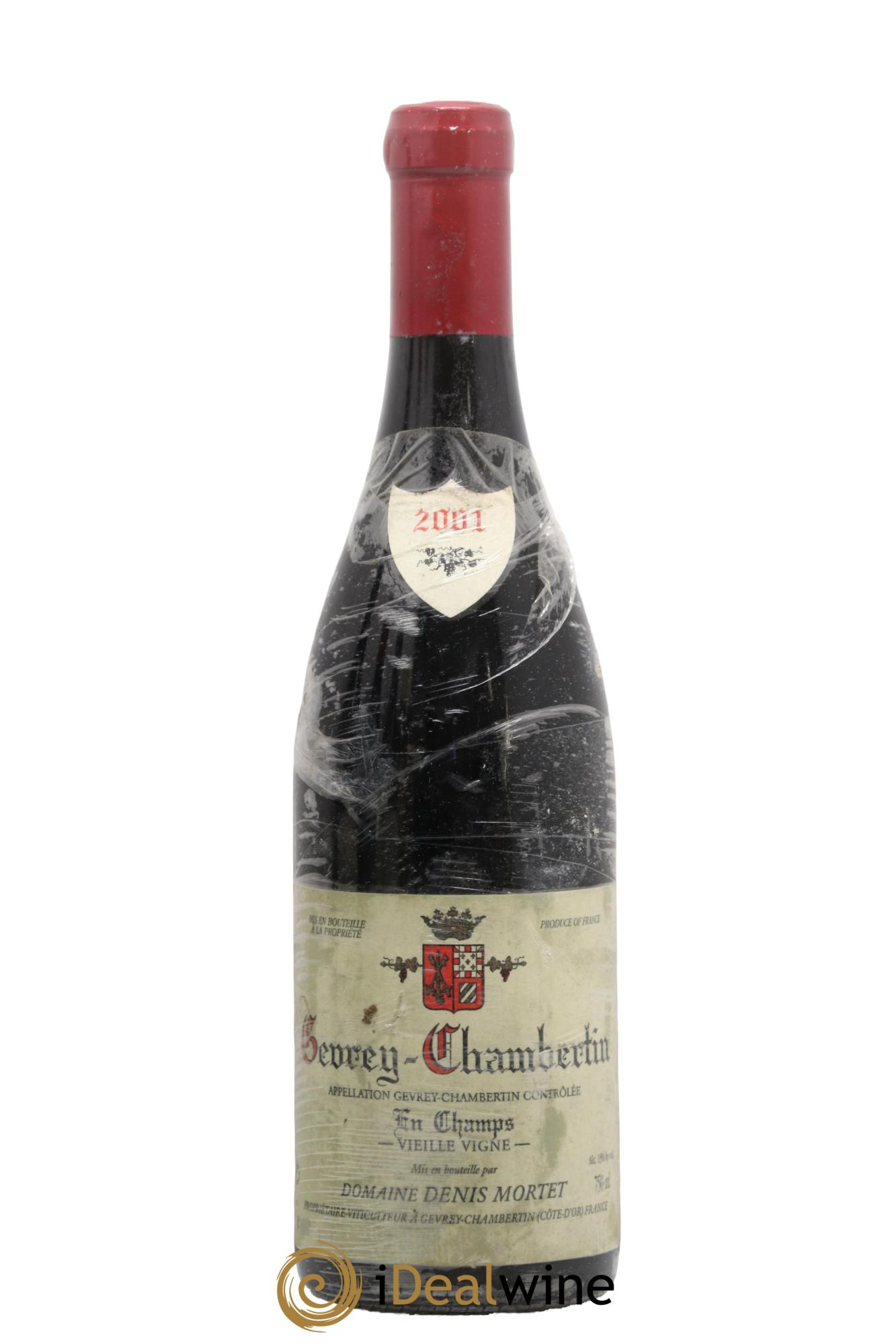 Gevrey-Chambertin En Champs Vieille Vigne Denis Mortet (Domaine) 2001 - Posten von 1 Flasche - 0