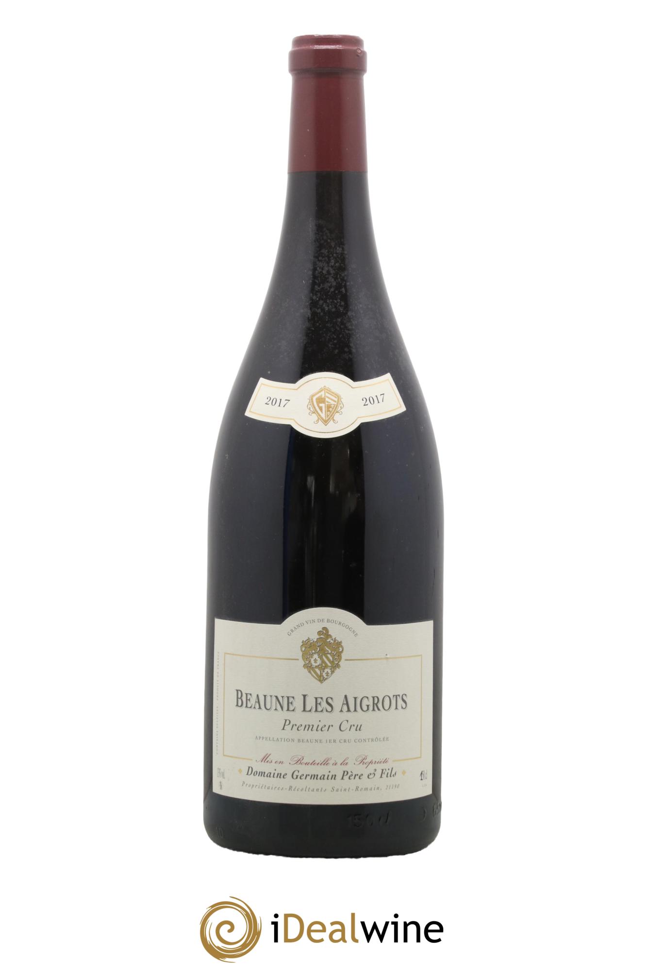 Beaune 1er Cru Les Aigrots Germain Père et Fils 2017 - Lot de 1 magnum - 0