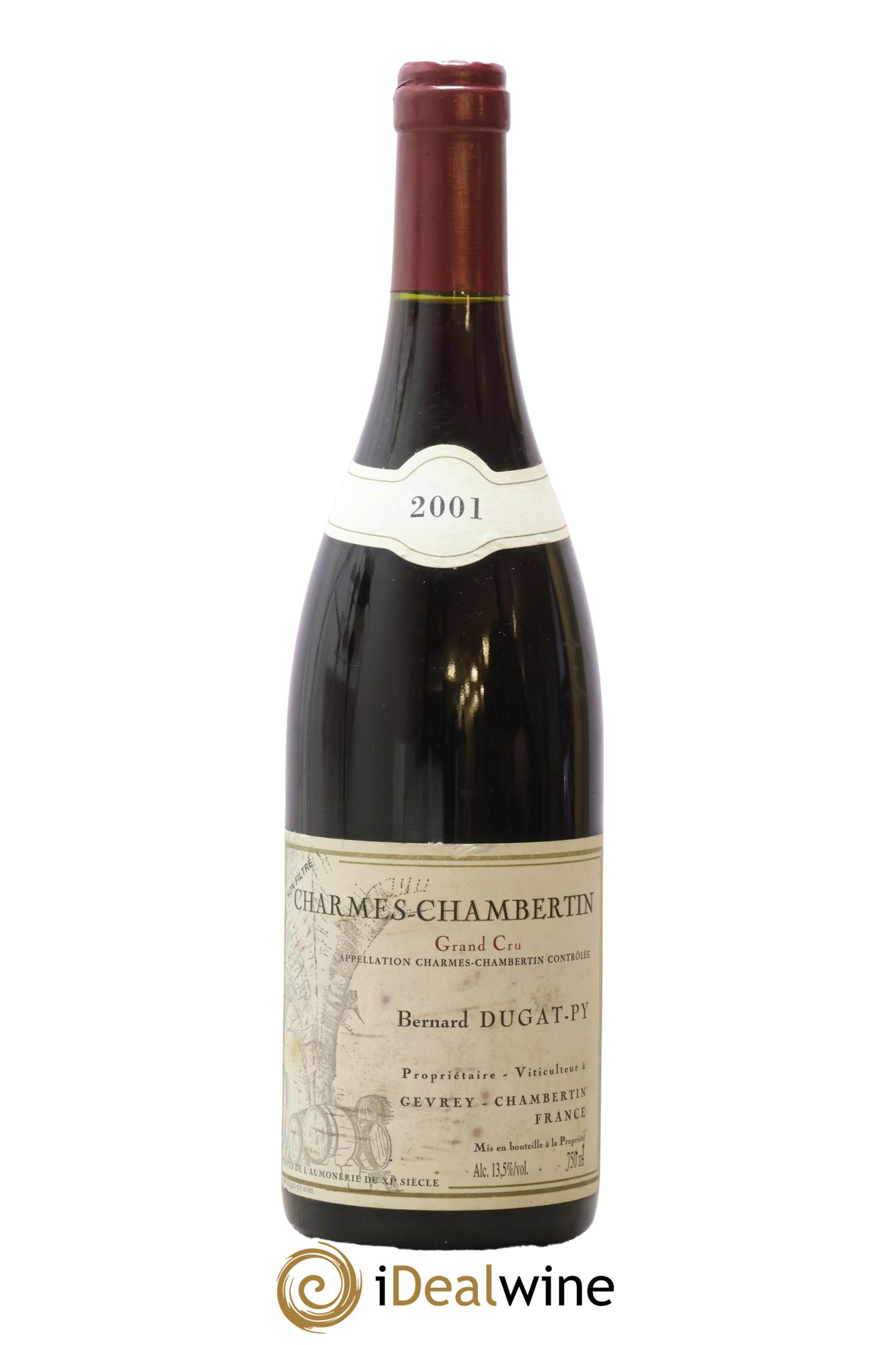 Charmes-Chambertin Grand Cru Dugat-Py 2001 - Posten von 1 Flasche - 0