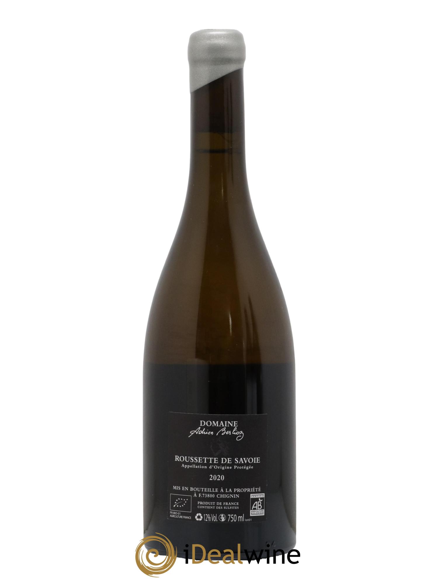 Roussette de Savoie Zulime Adrien Berlioz 2020 - Lotto di 1 bottiglia - 1