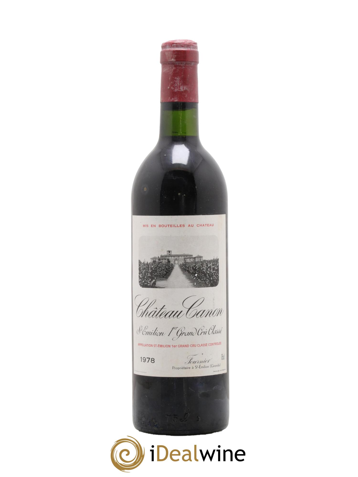 Château Canon 1er Grand Cru Classé B 1978 - Lotto di 1 bottiglia - 0