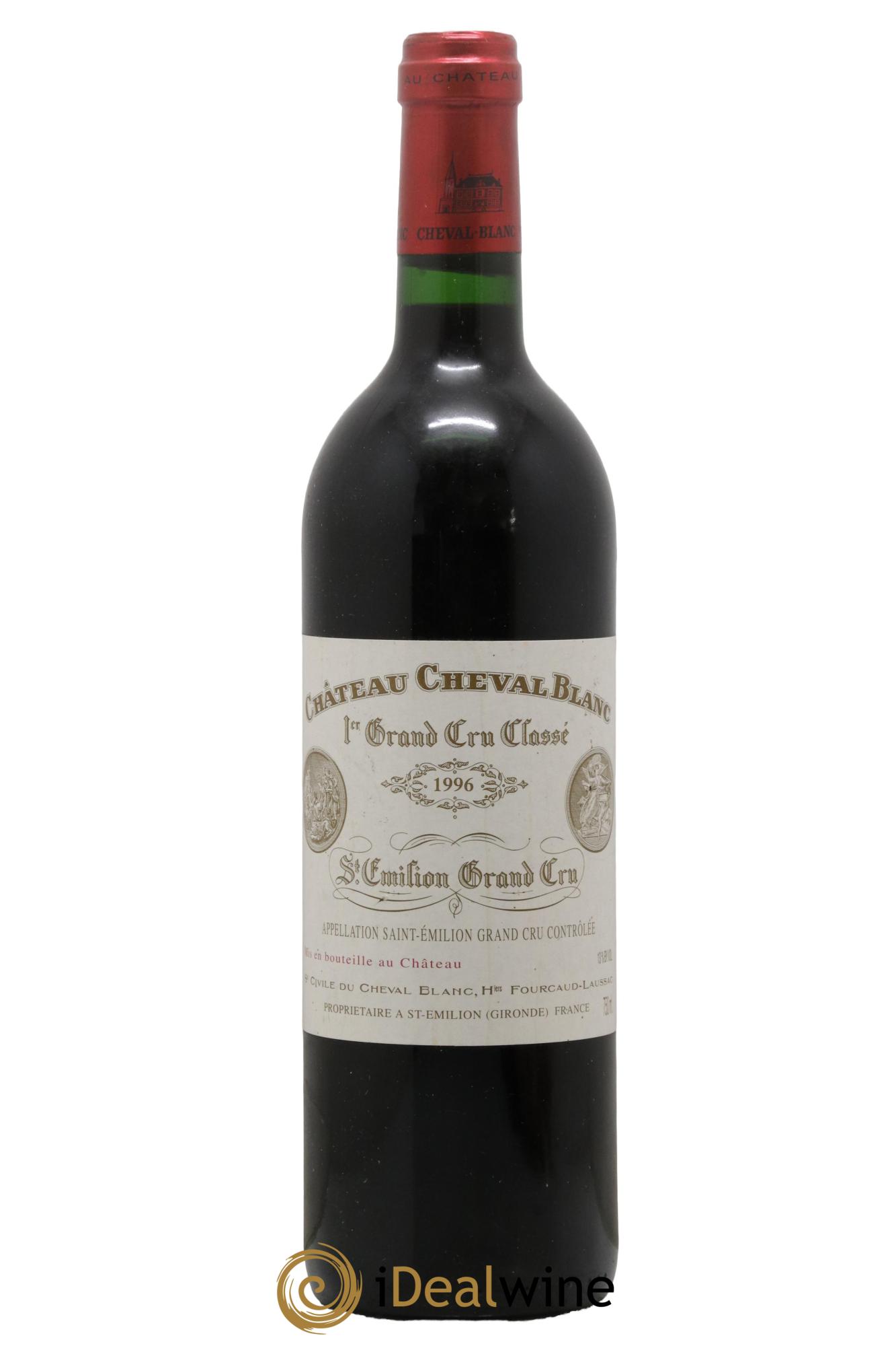 Château Cheval Blanc 1er Grand Cru Classé A 1996 - Lotto di 1 bottiglia - 0