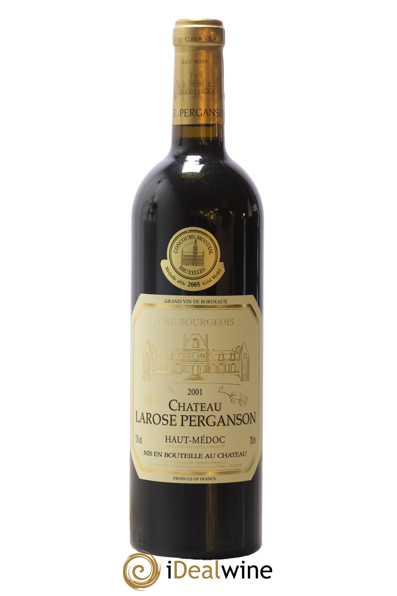 Haut Médoc Château Larose Perganson 2001 - Lot of 1 bottle - 0