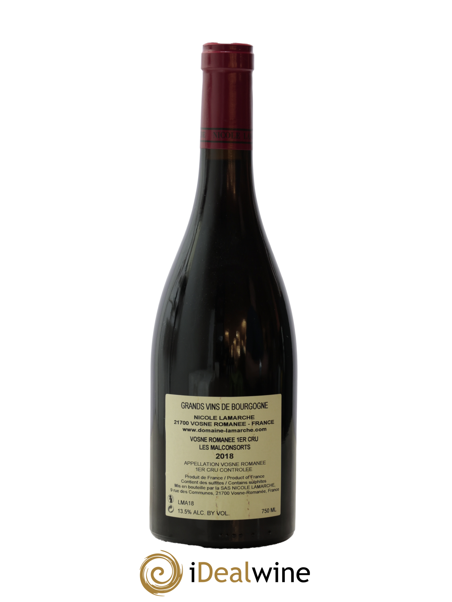 Vosne-Romanée 1er Cru Les Malconsorts Lamarche (Domaine) 2018 - Posten von 1 Flasche - 1