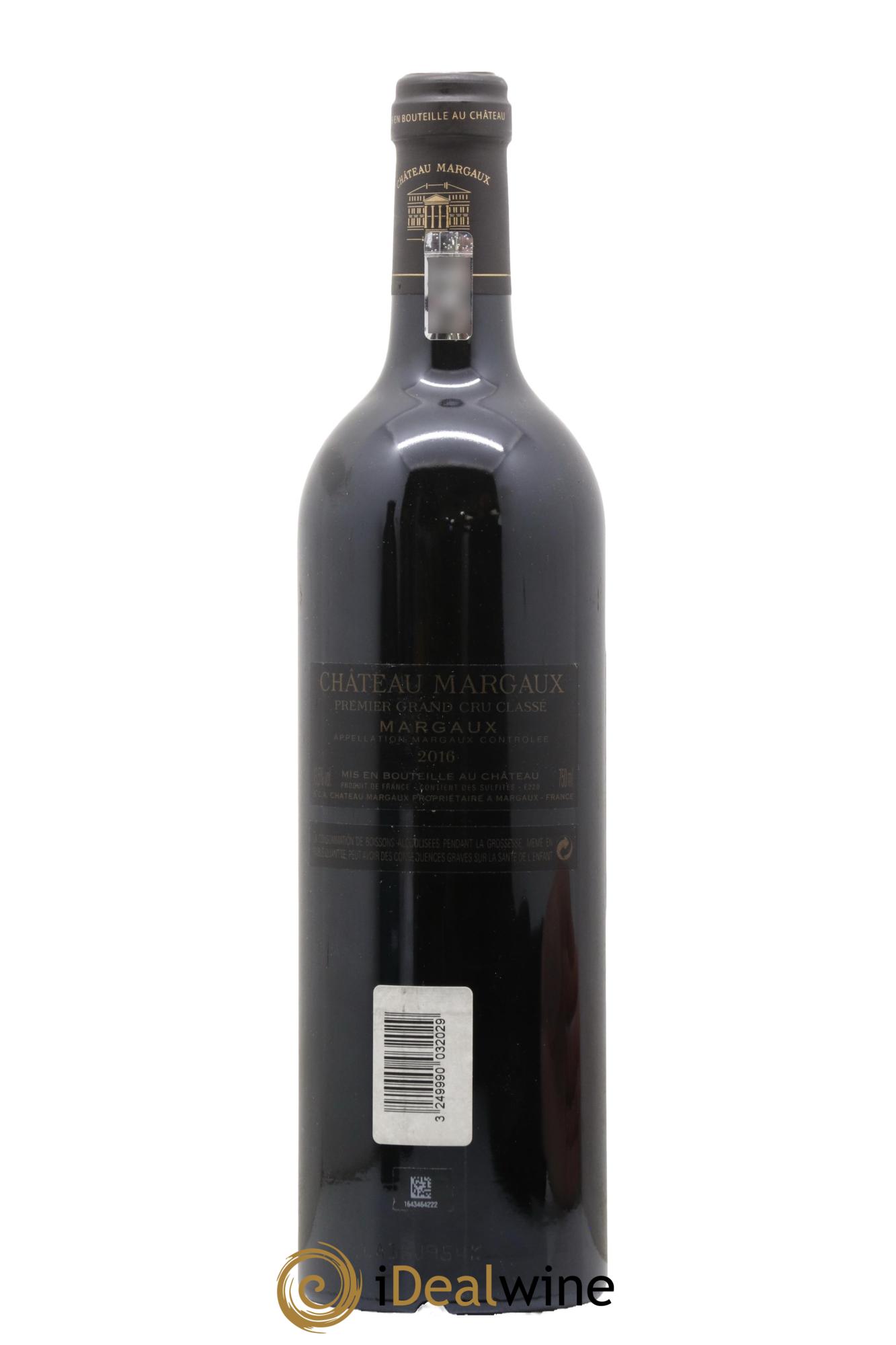 Château Margaux 1er Grand Cru Classé 2016 - Lot of 1 bottle - 1