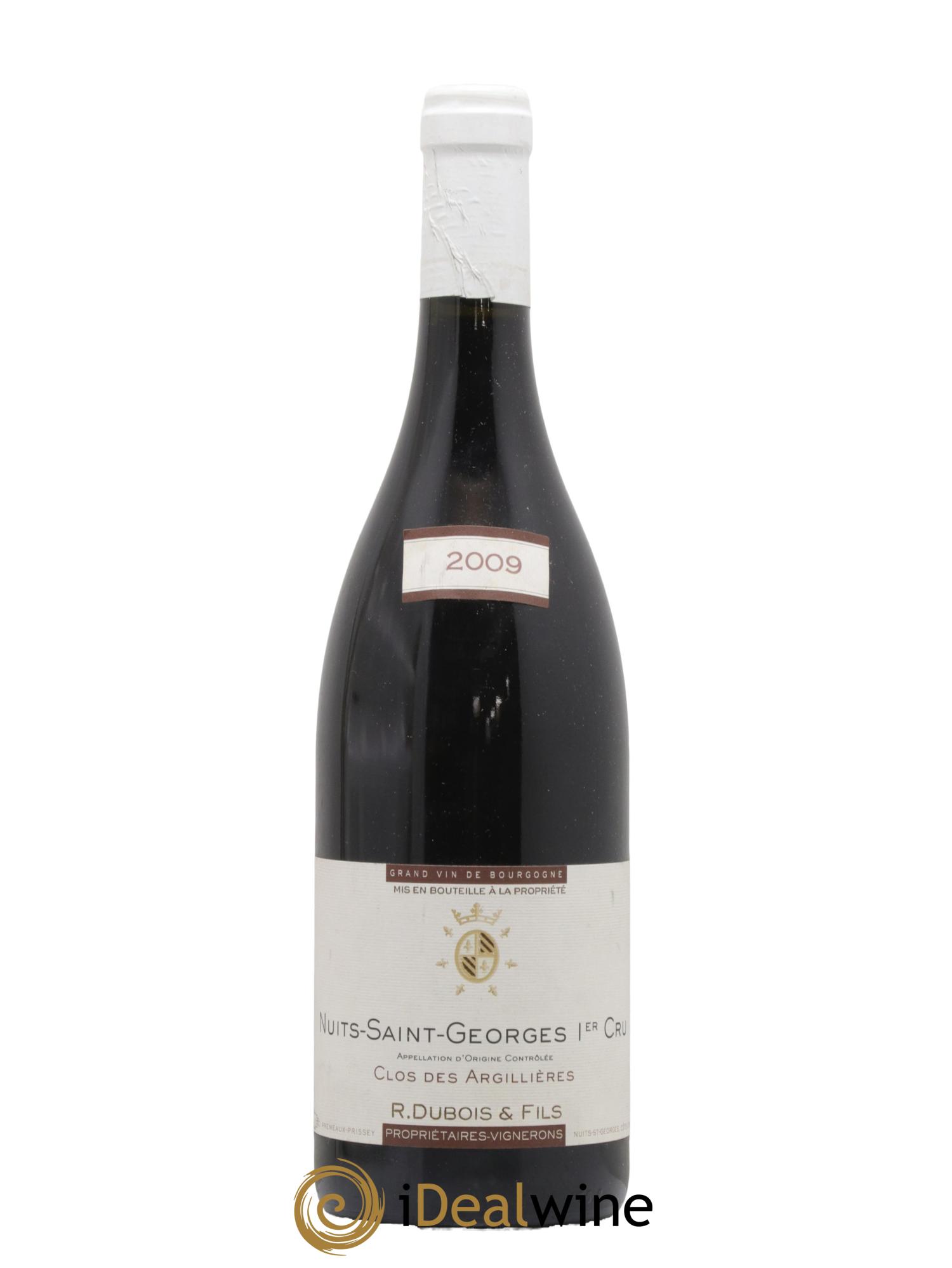 Nuits-Saint-Georges 1er Cru Clos des Argilieres Domaine Dubois 2009 - Lot de 1 bouteille - 0