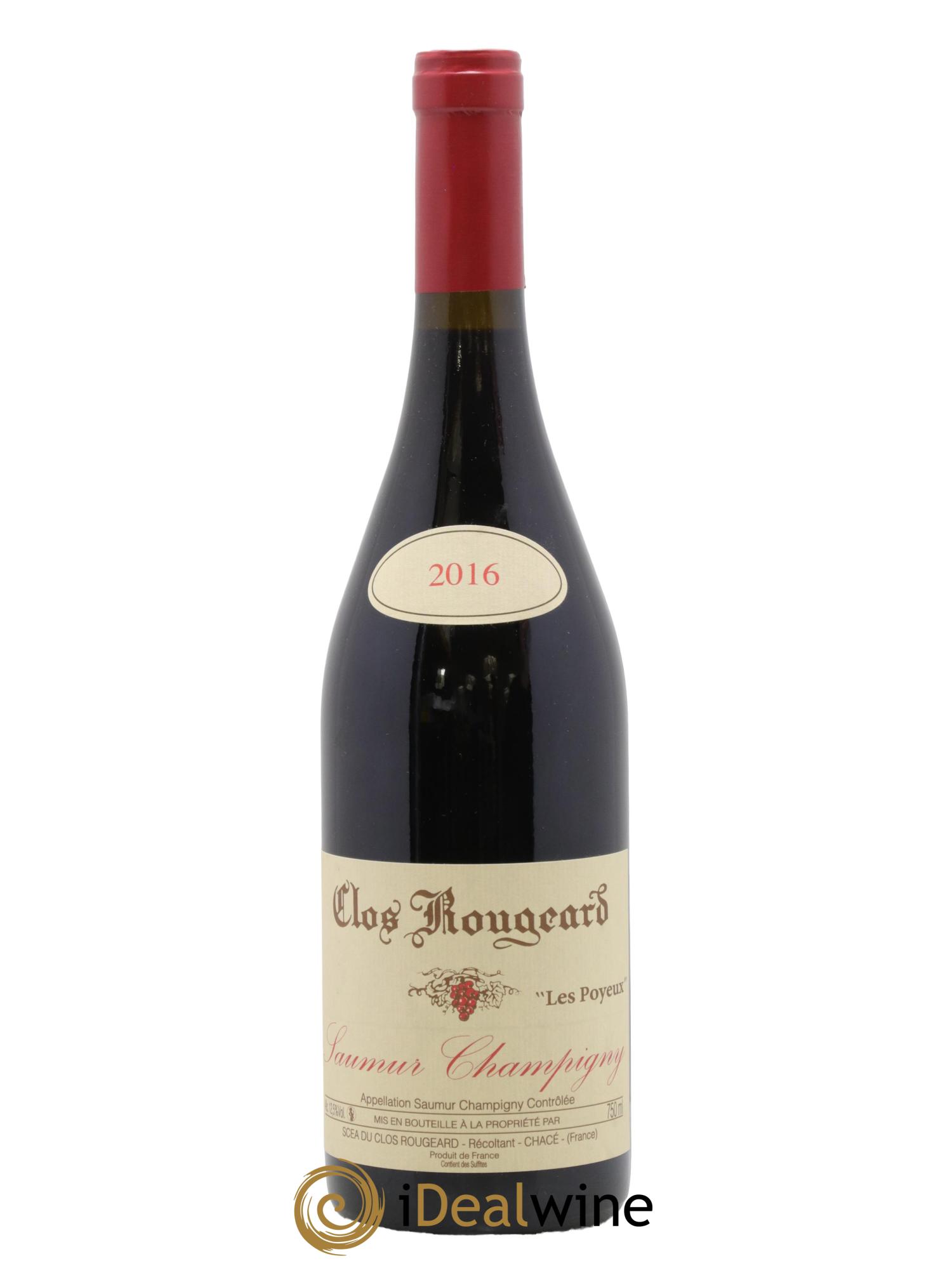 Saumur-Champigny Les Poyeux Clos Rougeard 2016 - Lot de 1 bouteille - 0