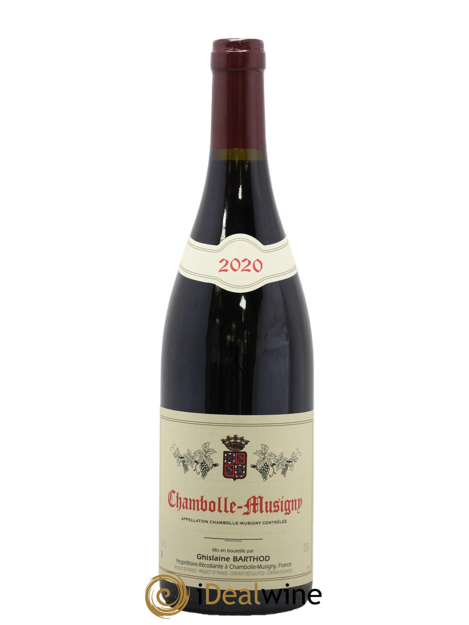 Chambolle-Musigny Ghislaine Barthod 2020 - Lot de 1 bouteille - 0