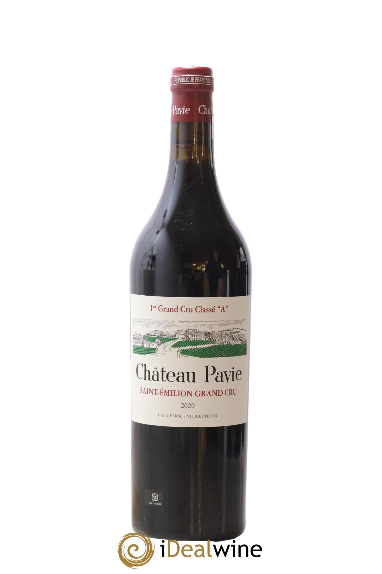 Château Pavie 1er Grand Cru Classé A 2020 - Lot de 1 bouteille - 1