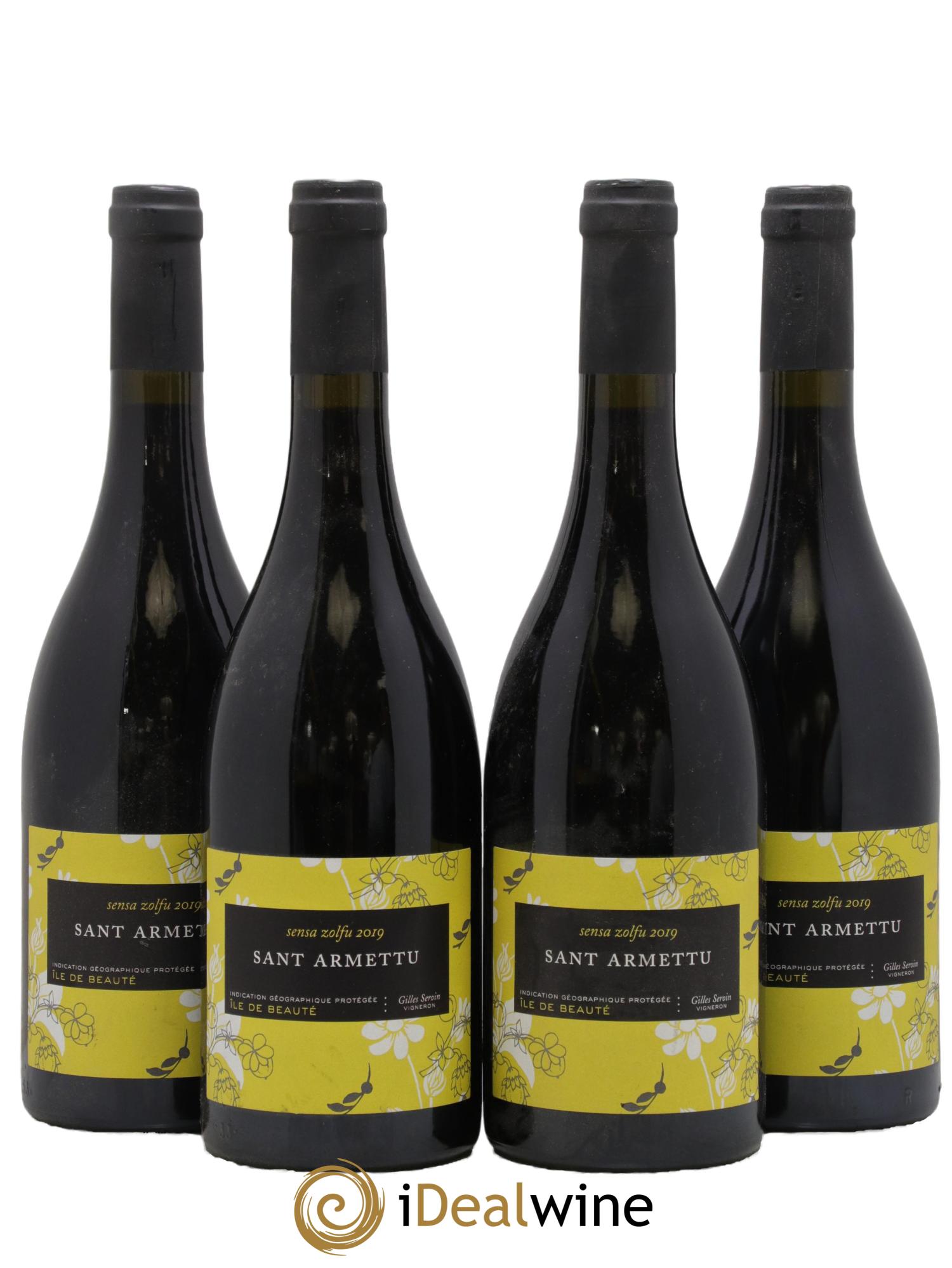 Sartène San't Armettu Sant Armettu (Domaine) 2019 - Lotto di 4 bottiglie - 0