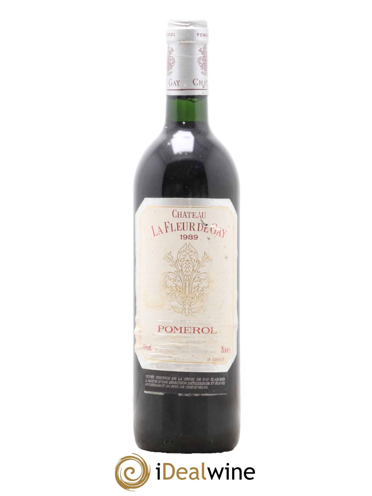 Château la Fleur de Gay 1989 - Lot de 1 bouteille - 0