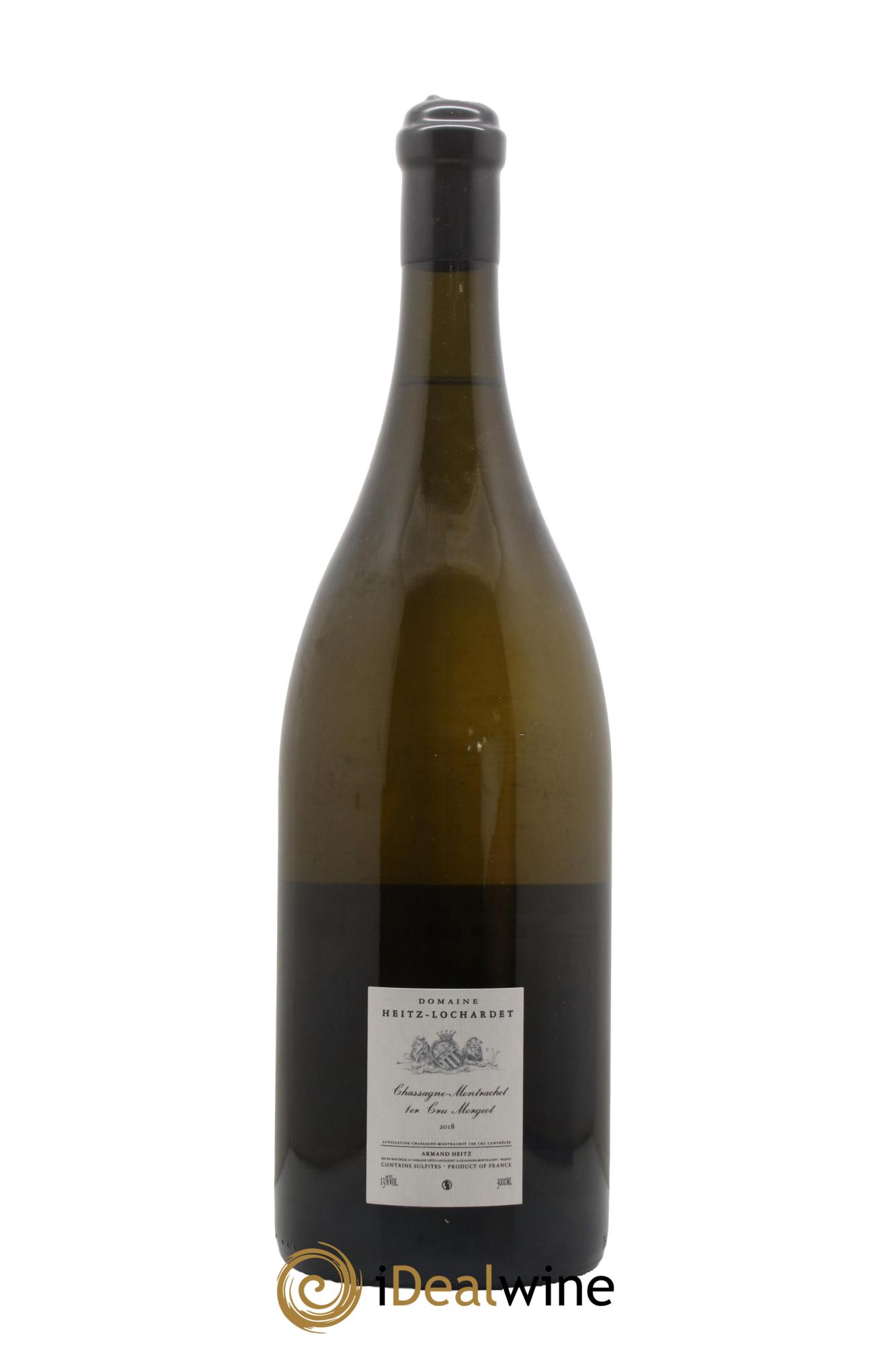 Chassagne-Montrachet 1er Cru Morgeot Heitz-Lochardet 2018 - Lot of 1 double magnum - 2