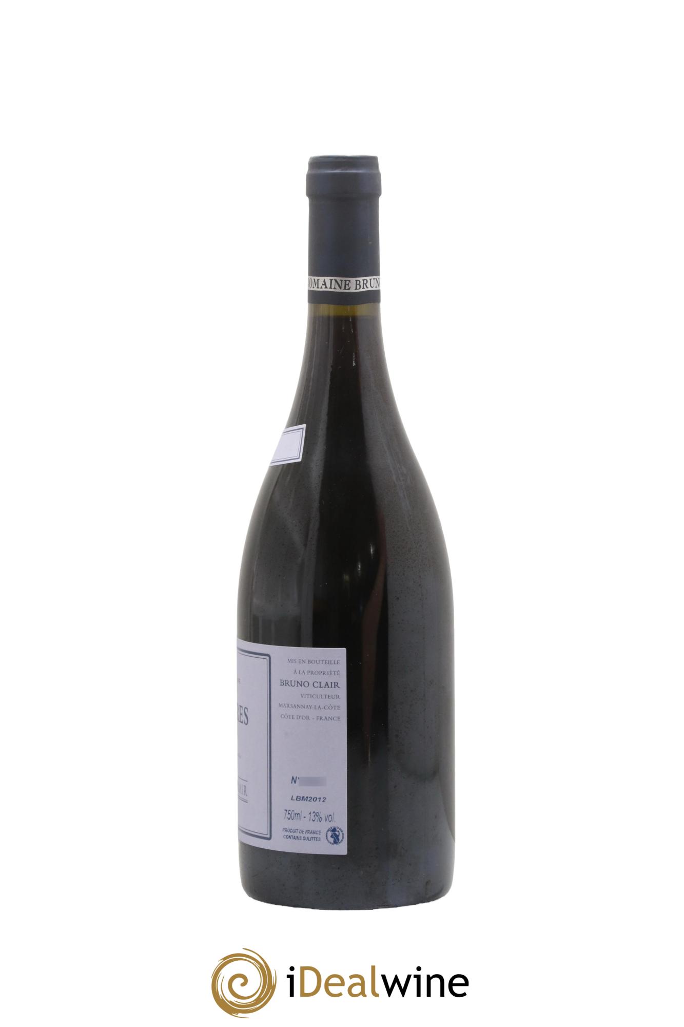 Bonnes-Mares Grand Cru Bruno Clair (Domaine) 2012 - Posten von 1 Flasche - 1
