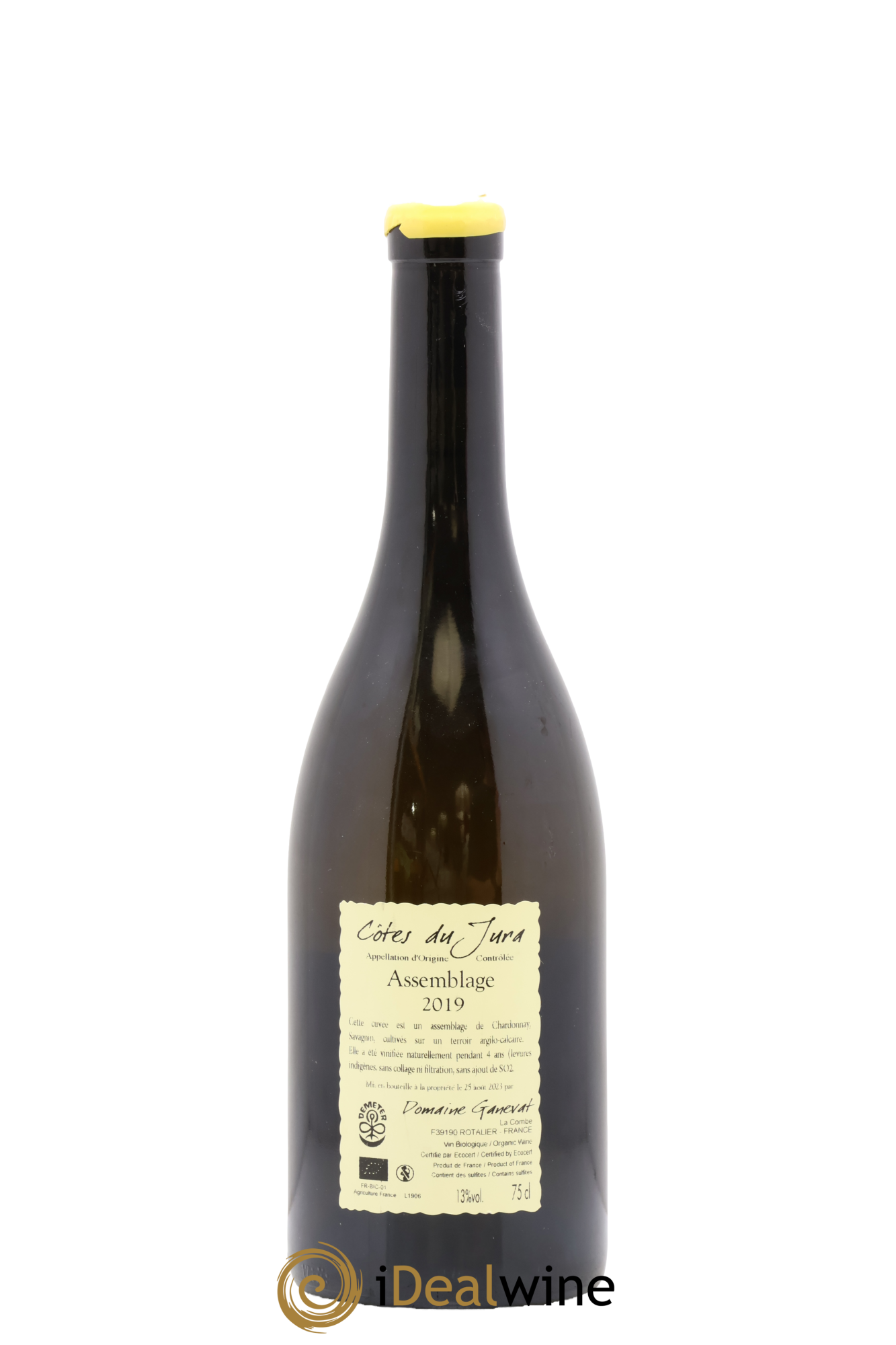Côtes du Jura Cuvée Orégane Jean-François Ganevat (Domaine) 2019 - Lot de 1 bouteille - 1