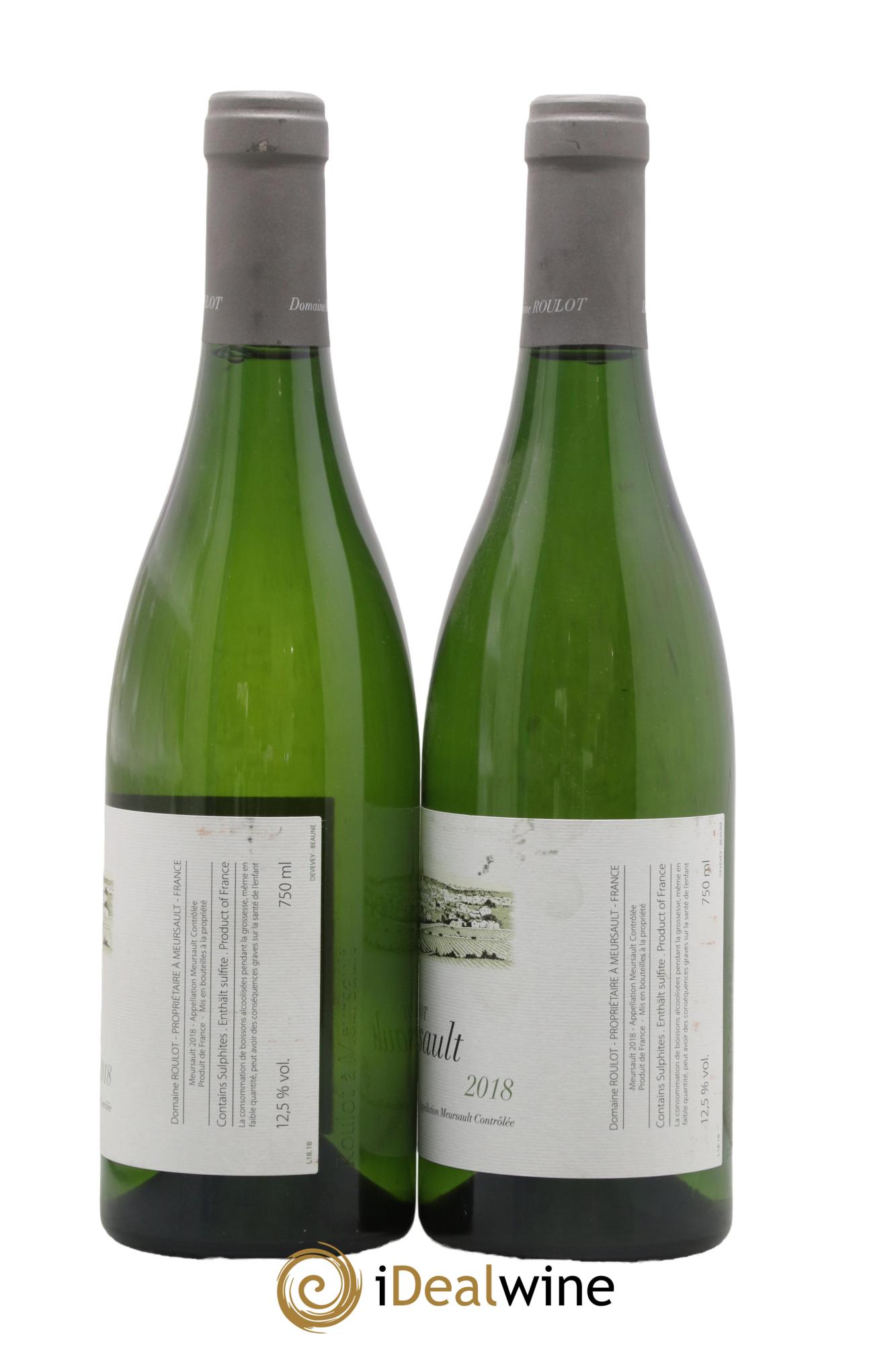 Meursault Roulot (Domaine)  2018 - Lotto di 2 bottiglie - 1