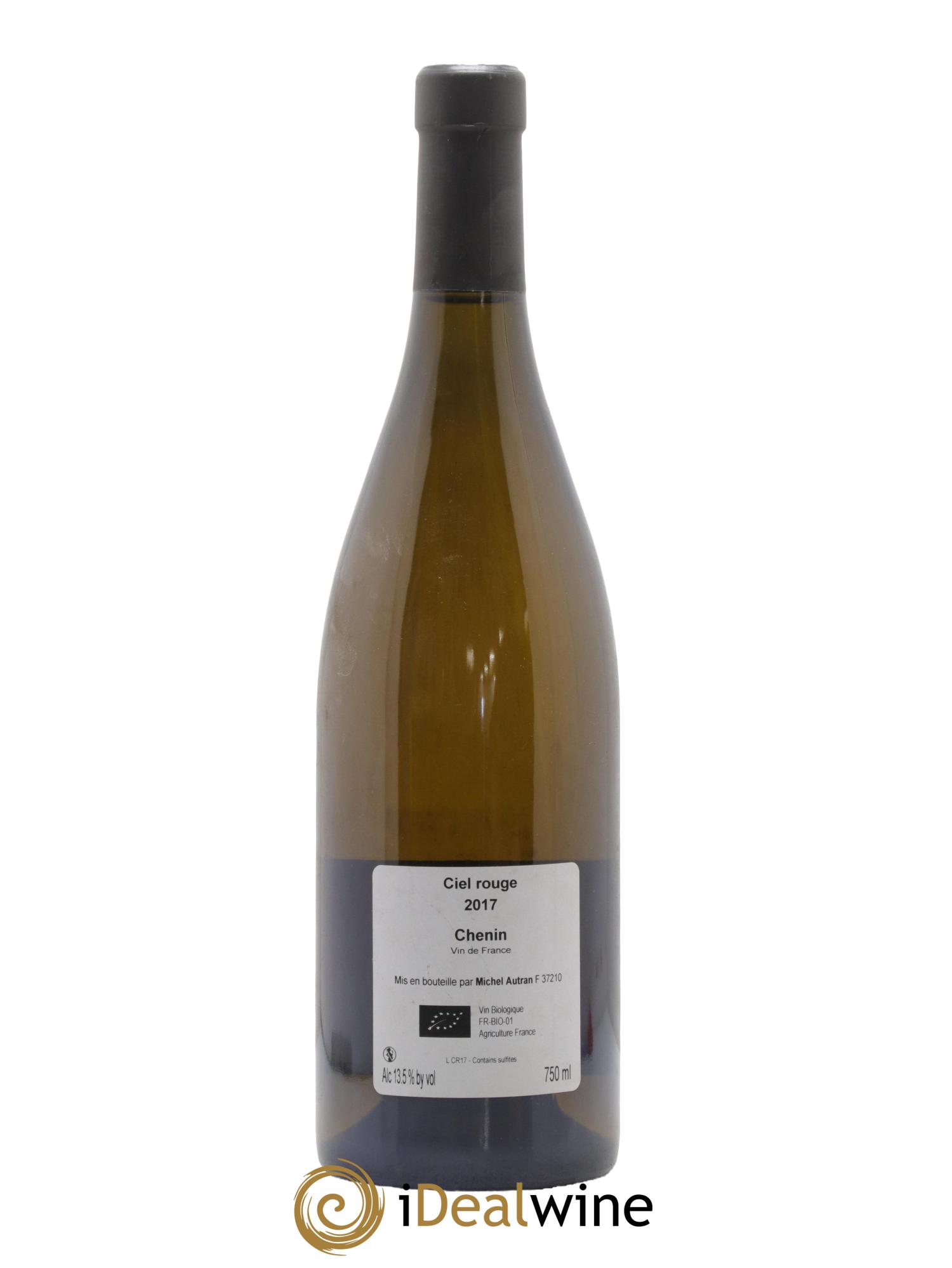 Vin de France Ciel Rouge Michel Autran 2017 - Posten von 1 Flasche - 1