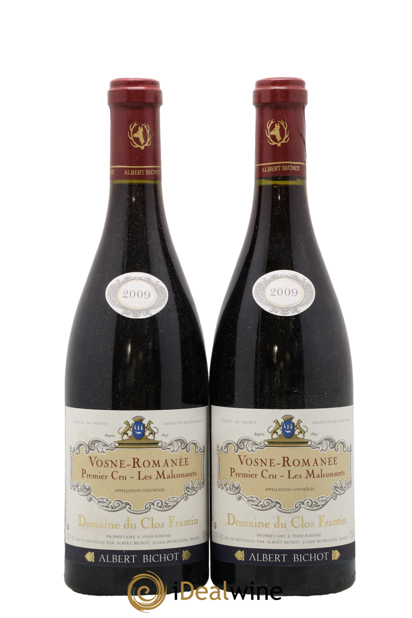 Vosne-Romanée 1er Cru Les Malconsorts Clos Frantin - Albert Bichot 2009 - Lot de 2 bouteilles - 0