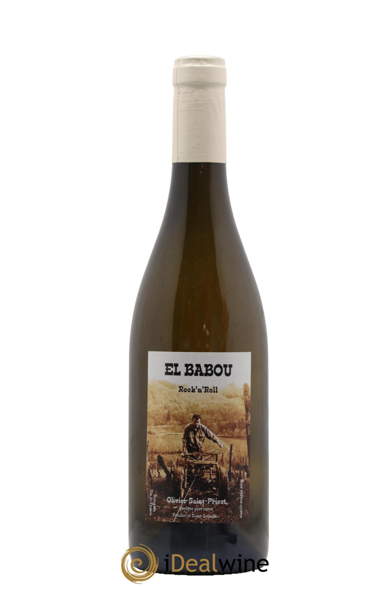 Vin de France Savagnin Rock'N Roll El Babou (Olivier Saint-Priest) - Lot de 1 bouteille - 0