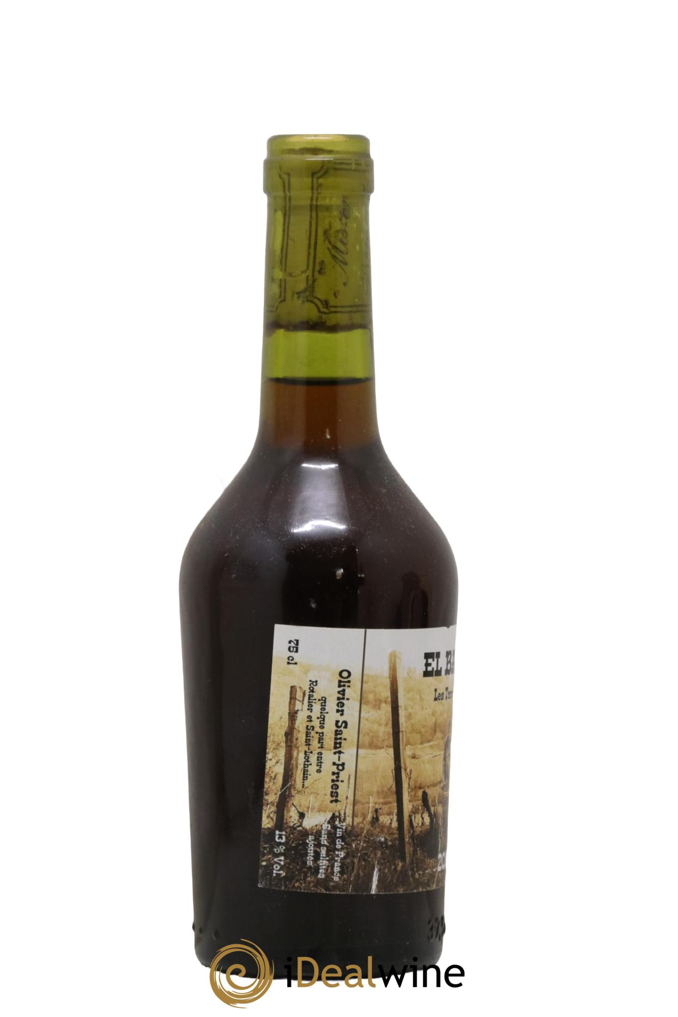 Vin de Paille Les Turquières El Babou (Olivier Saint-Priest) 2017 - Lotto di 1 mezza bottiglia - 1
