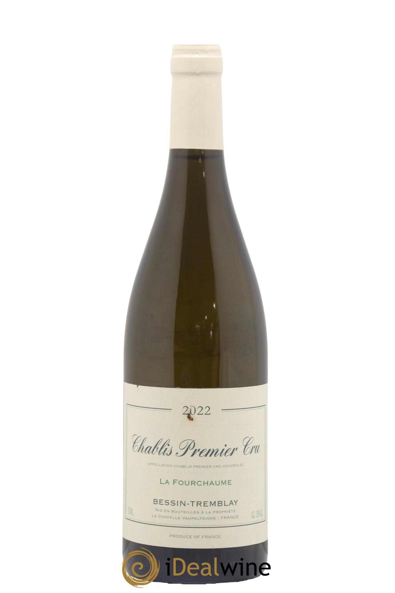 Chablis 1er Cru Fourchaume Bessin-Tremblay 2022 - Posten von 1 Flasche - 0