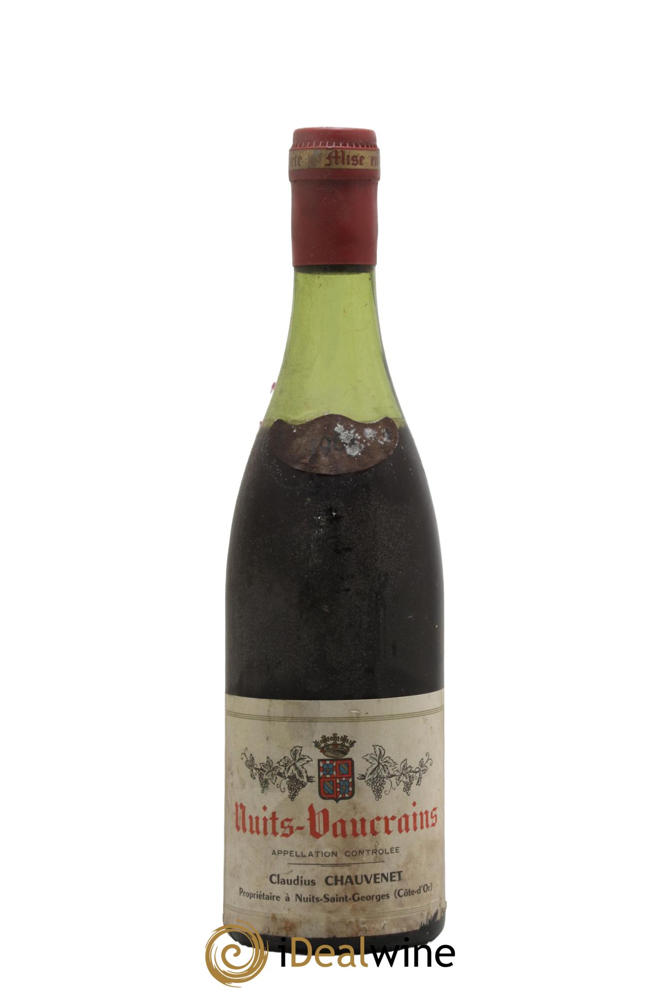 Nuits-Saint-Georges Vaucrains Claudius Chauvenet 1969 - Lot of 1 bottle - 0