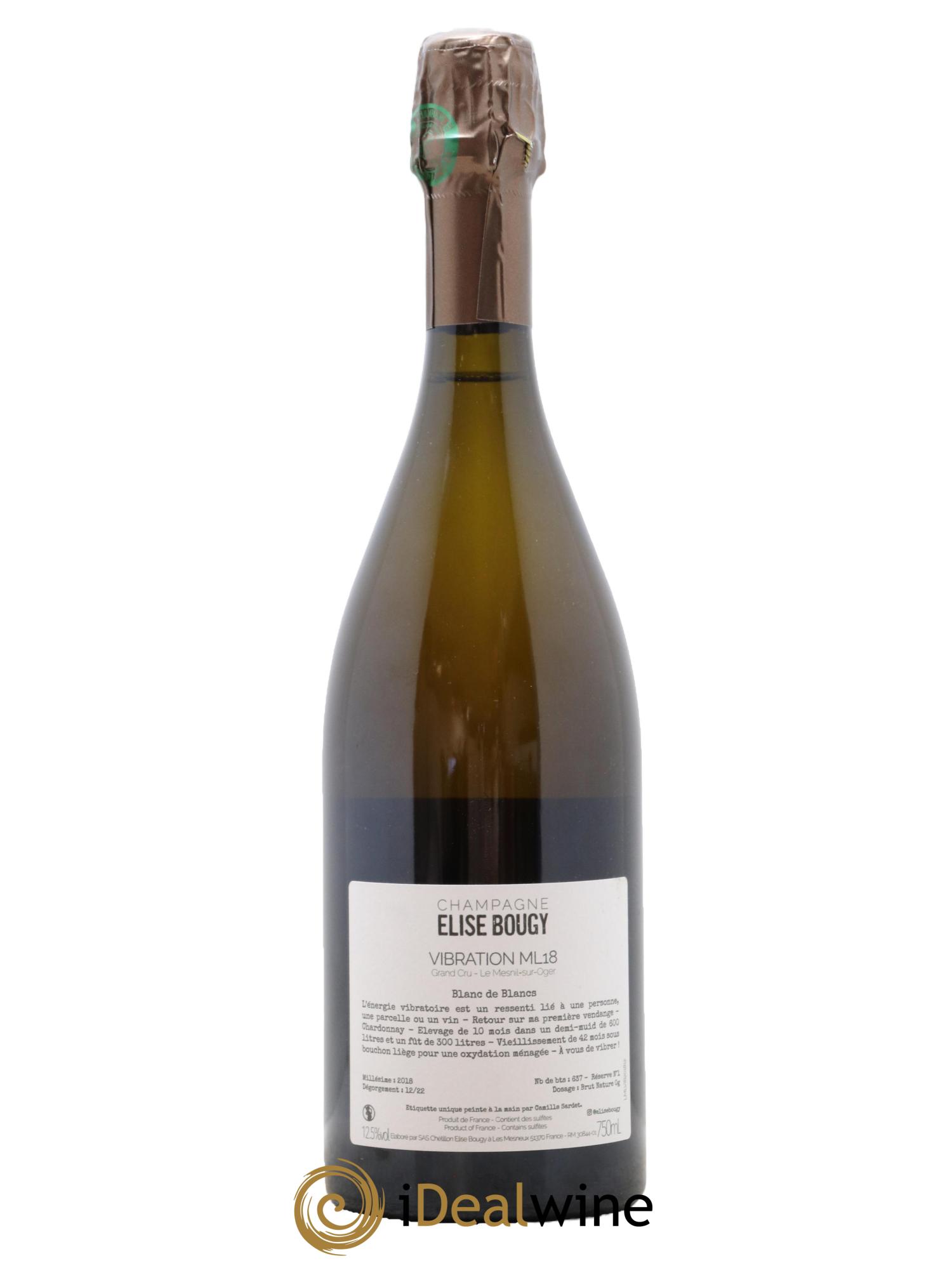 Vibration ML18 Elise Bougy 2018 - Lot de 1 bouteille - 1