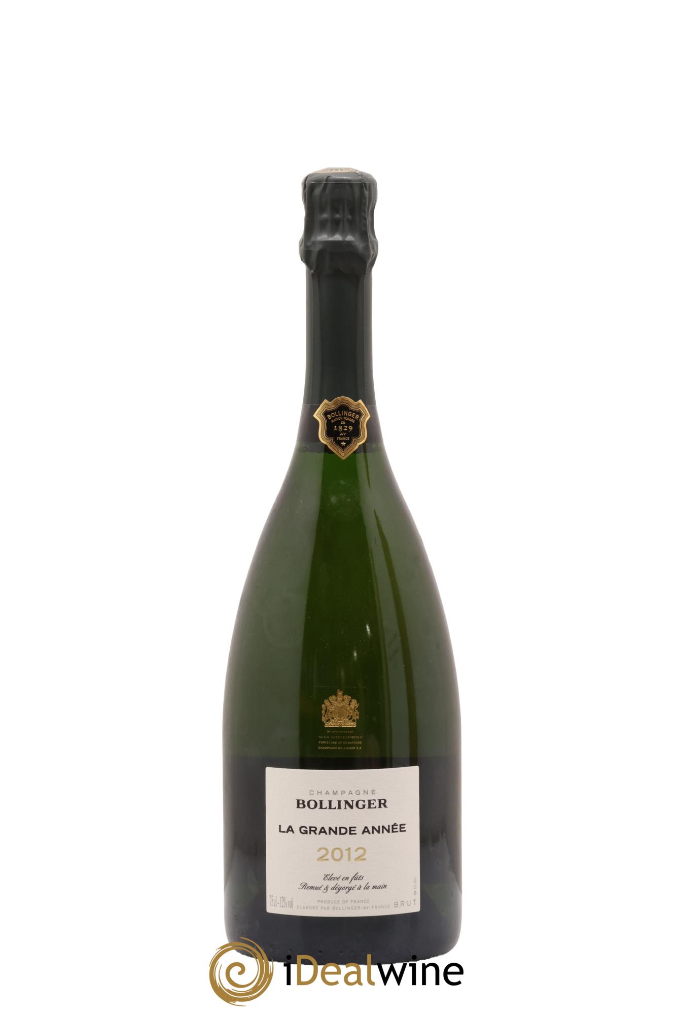 La Grande Année Brut Bollinger 2012 - Posten von 1 Flasche - 1