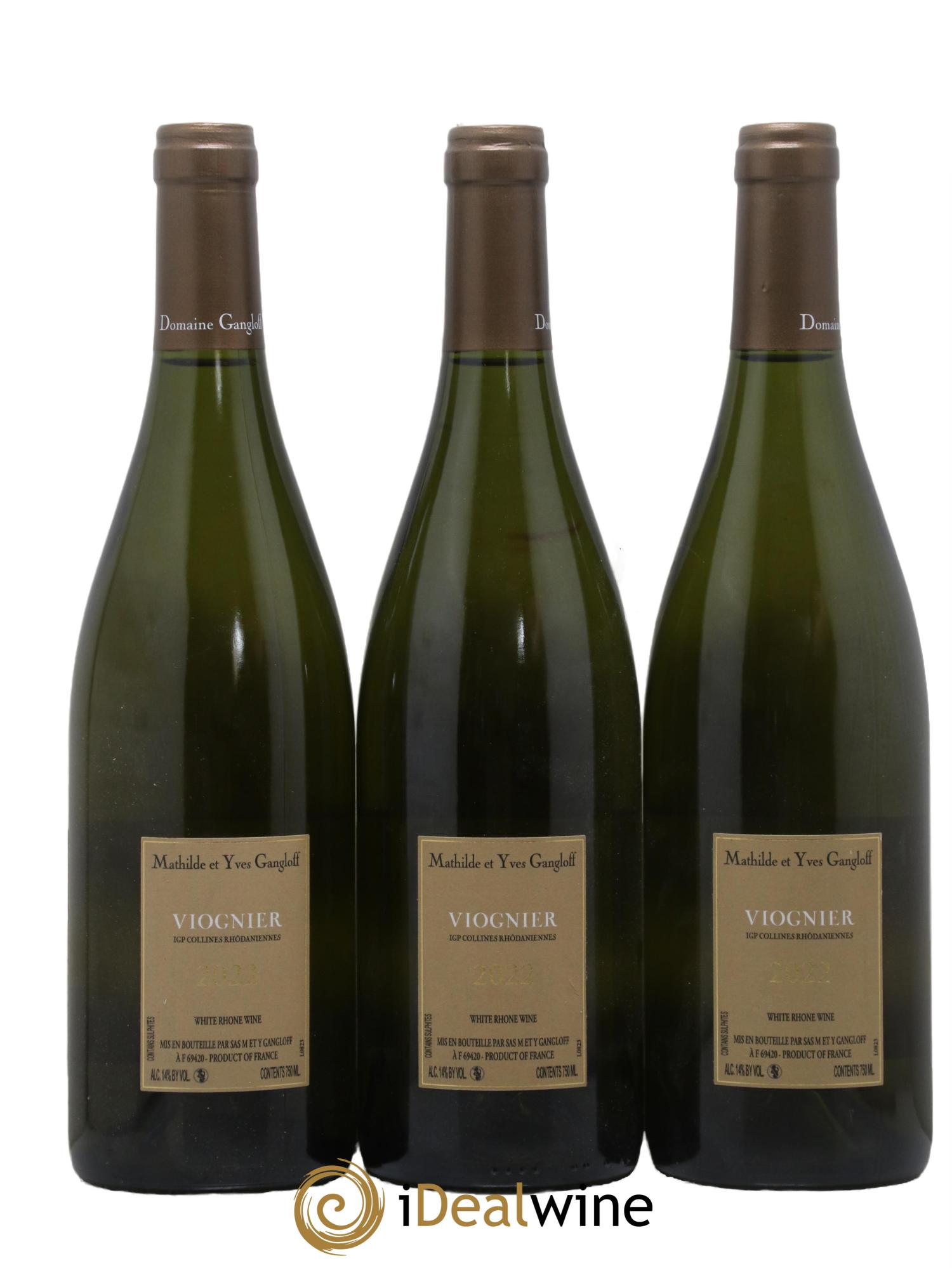 IGP Collines Rhodaniennes Gangloff (Domaine) 2022 - Lotto di 3 bottiglie - 1