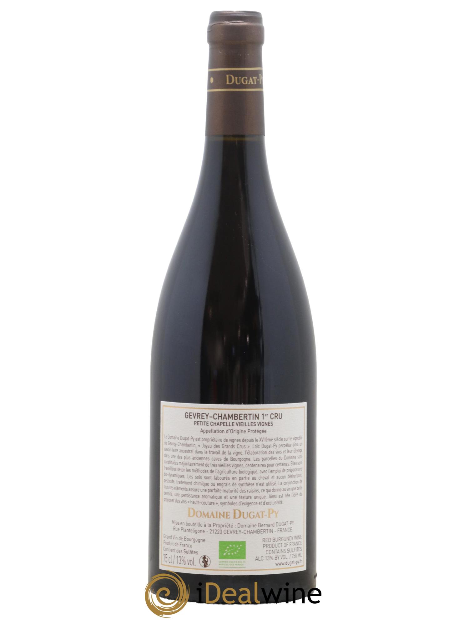 Gevrey-Chambertin 1er Cru Petite Chapelle Vieilles Vignes Dugat-Py 2018 - Lotto di 1 bottiglia - 1